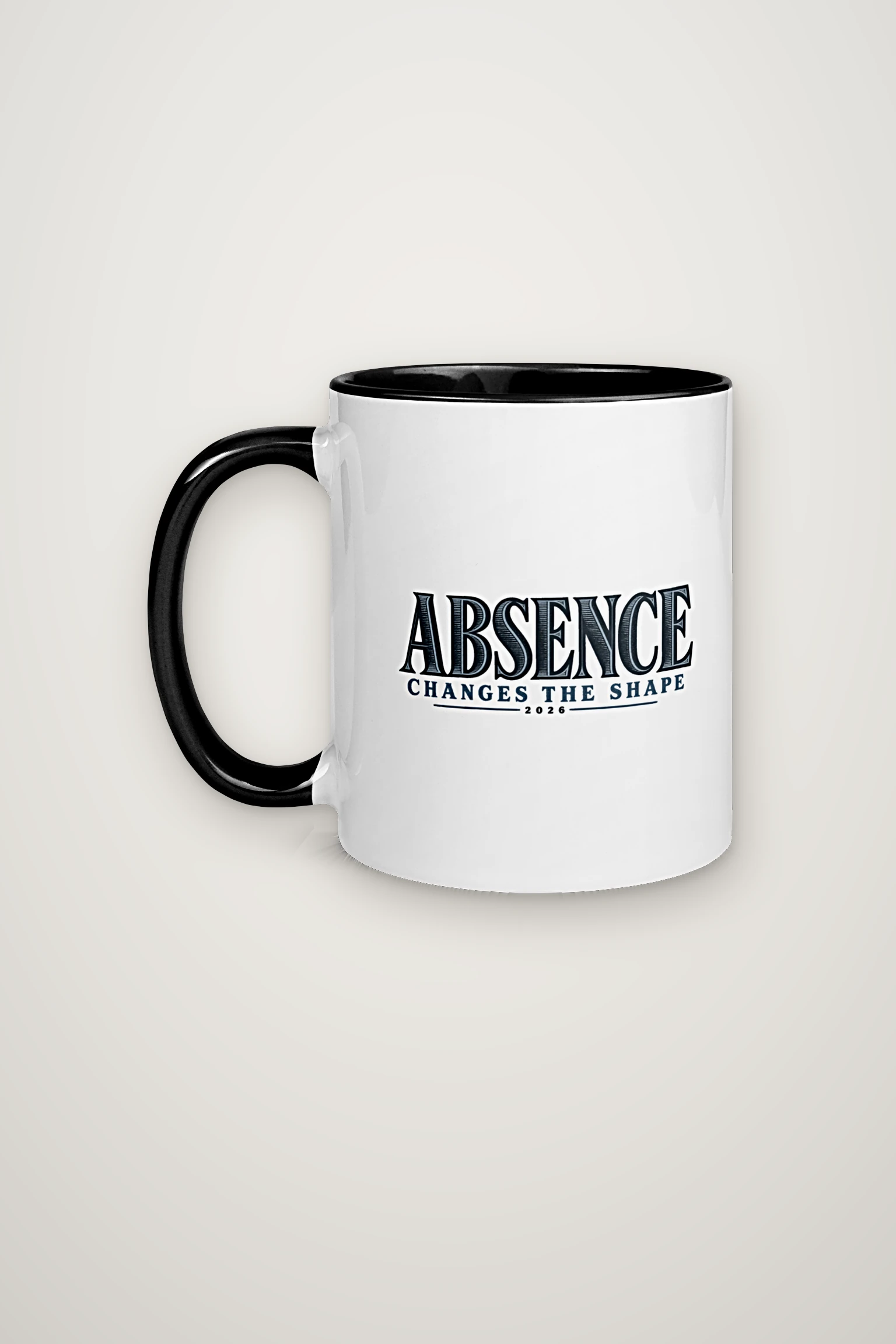 "Absence Changes the Shape" 11oz Ceramic Mug