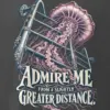 "Admire Me From a Slightly Greater Distance" Men's Oversized Heavyweight Crewneck T-Shirt
