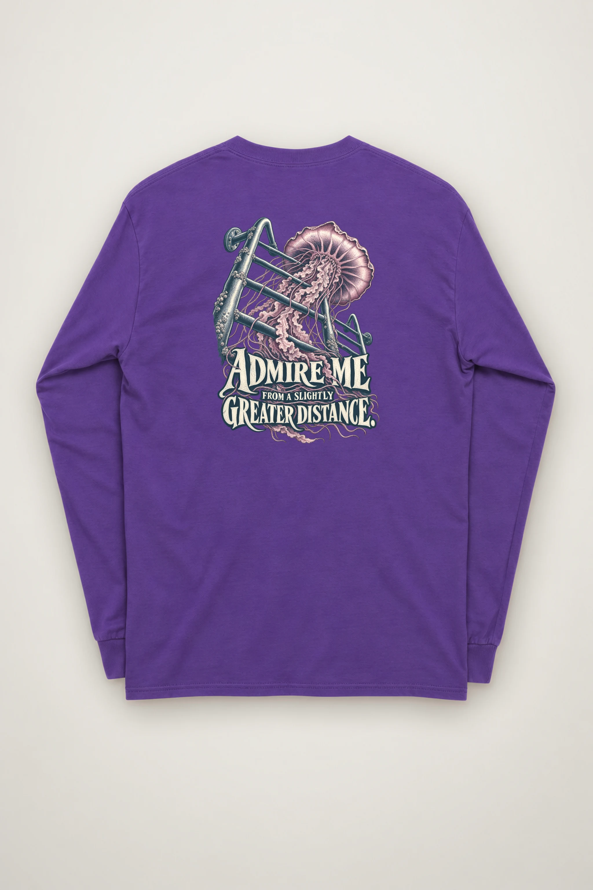 "Admire Me From a Slightly Greater Distance" Unisex Longsleeve T-shirt