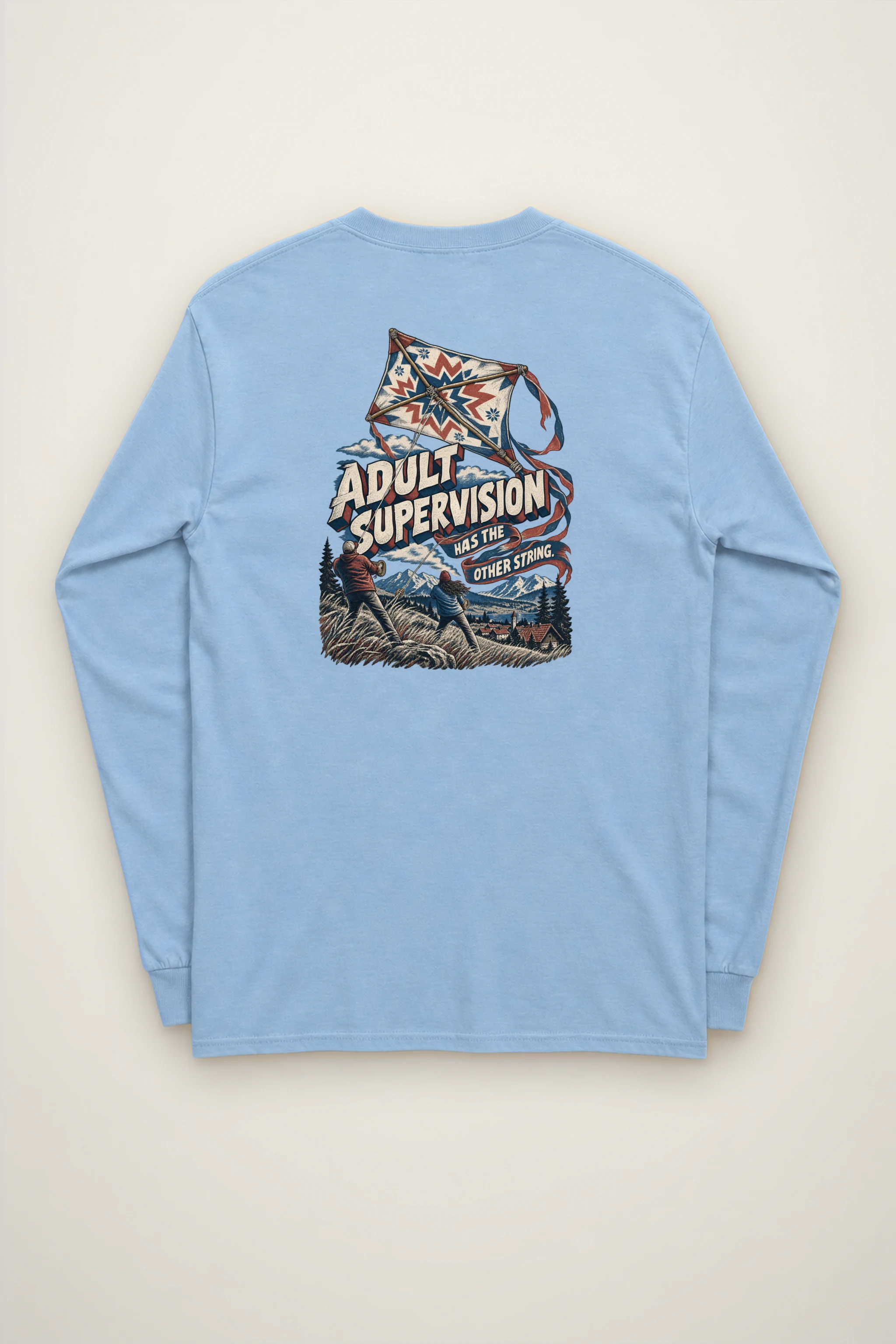 "Adult Supervision Has the Other String" Unisex Longsleeve T-shirt
