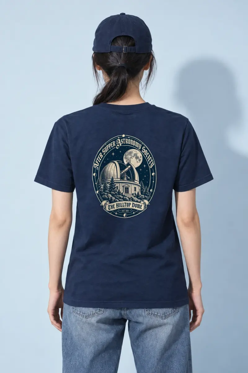 "After Supper Astronomy Society" Heavyweight Unisex Crewneck T-shirt