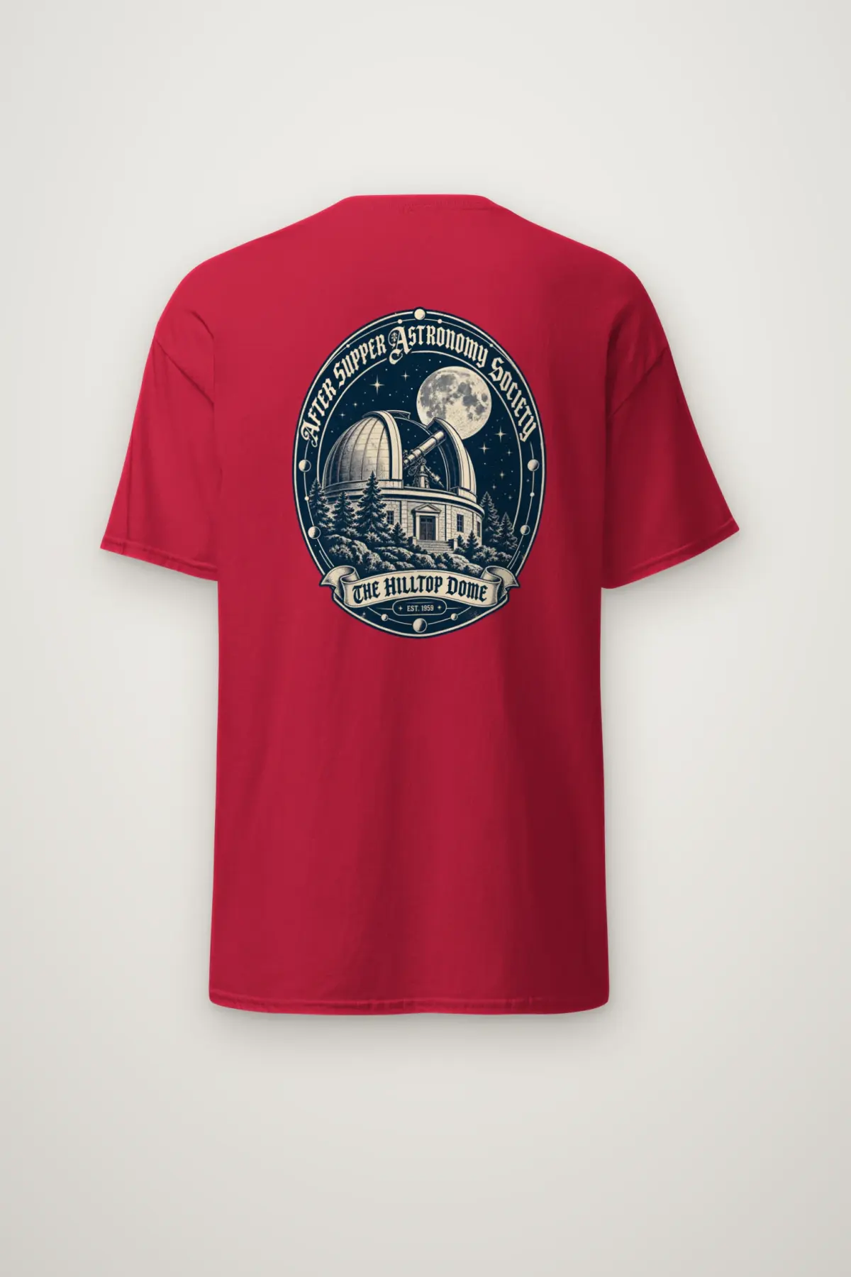 "After Supper Astronomy Society" Heavyweight Unisex Crewneck T-shirt