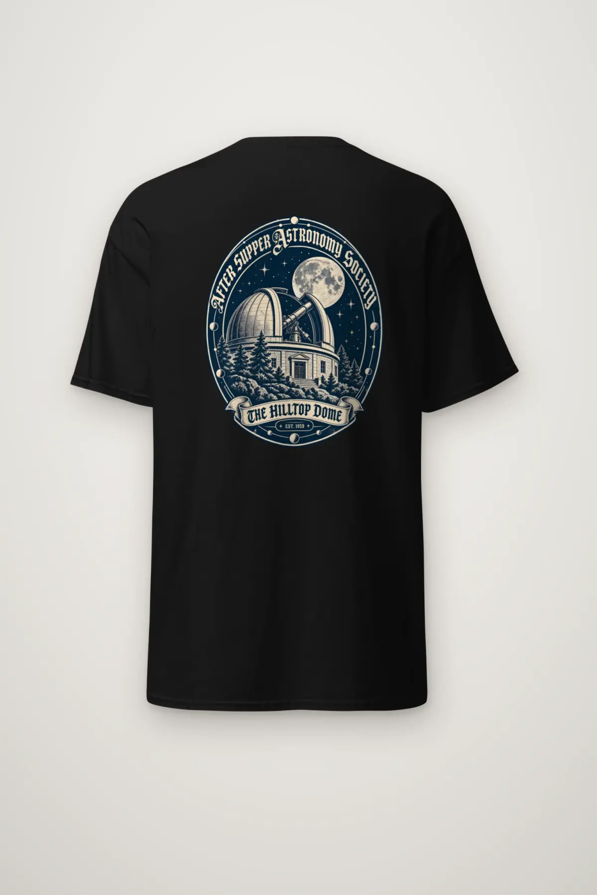 "After Supper Astronomy Society" Heavyweight Unisex Crewneck T-shirt