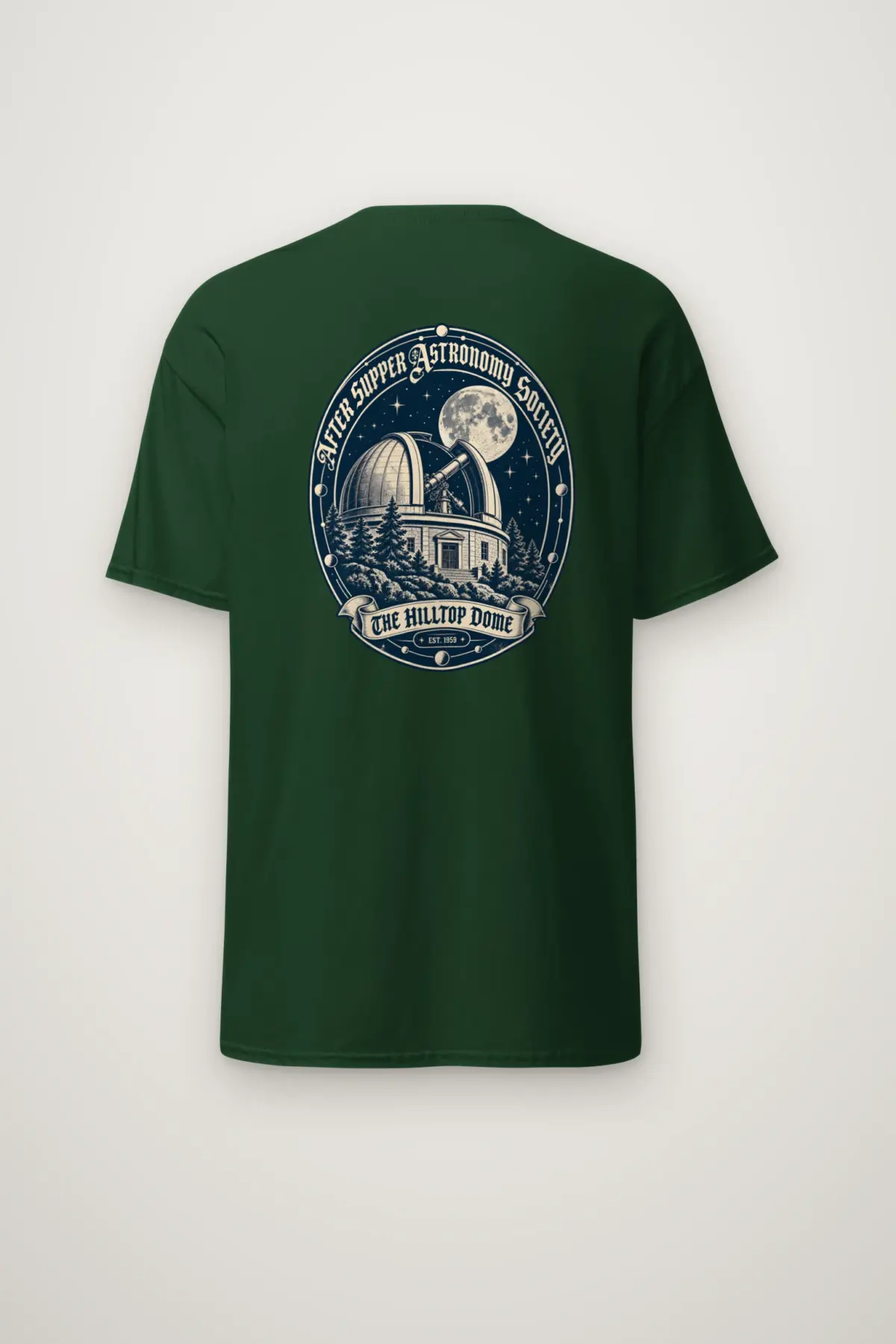"After Supper Astronomy Society" Heavyweight Unisex Crewneck T-shirt