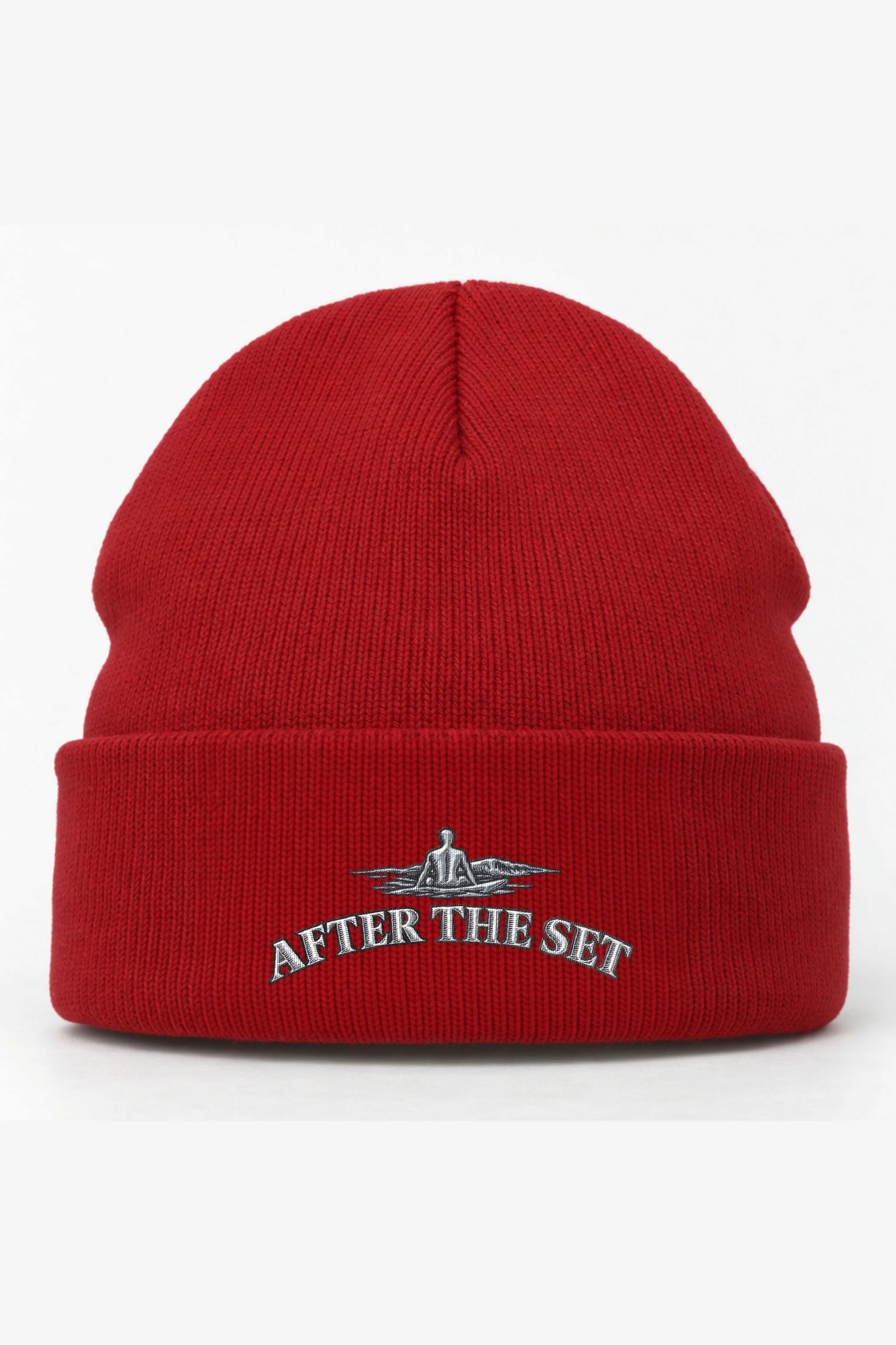 "After the Set" Cuffed Beanie · Embroidered