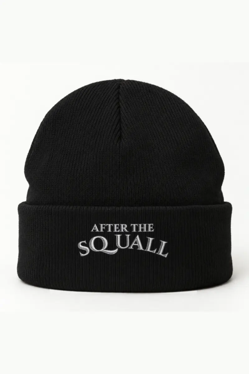 "After the Squall" Cuffed Beanie · Embroidered