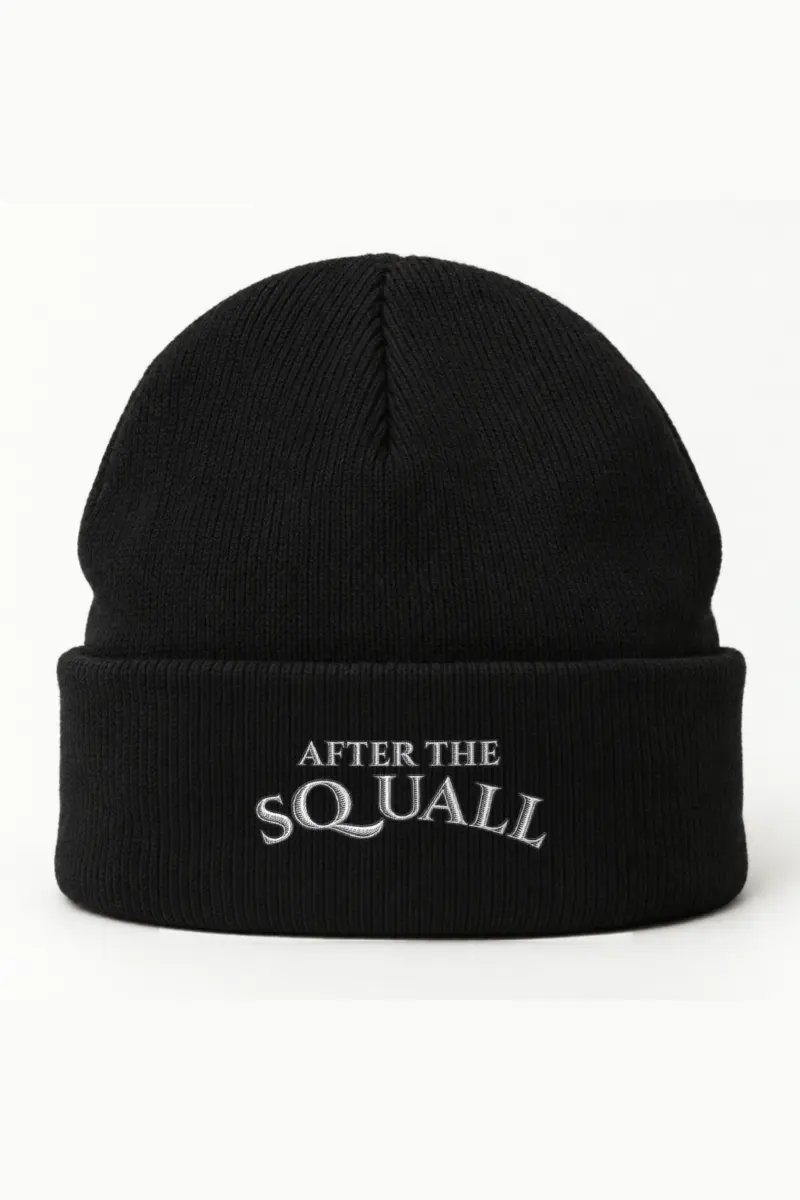 "After the Squall" Cuffed Beanie · Embroidered