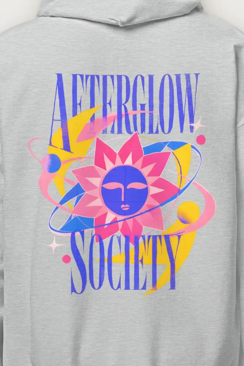 "Afterglow Society" Heavy Blend Unisex Pullover Hoodie