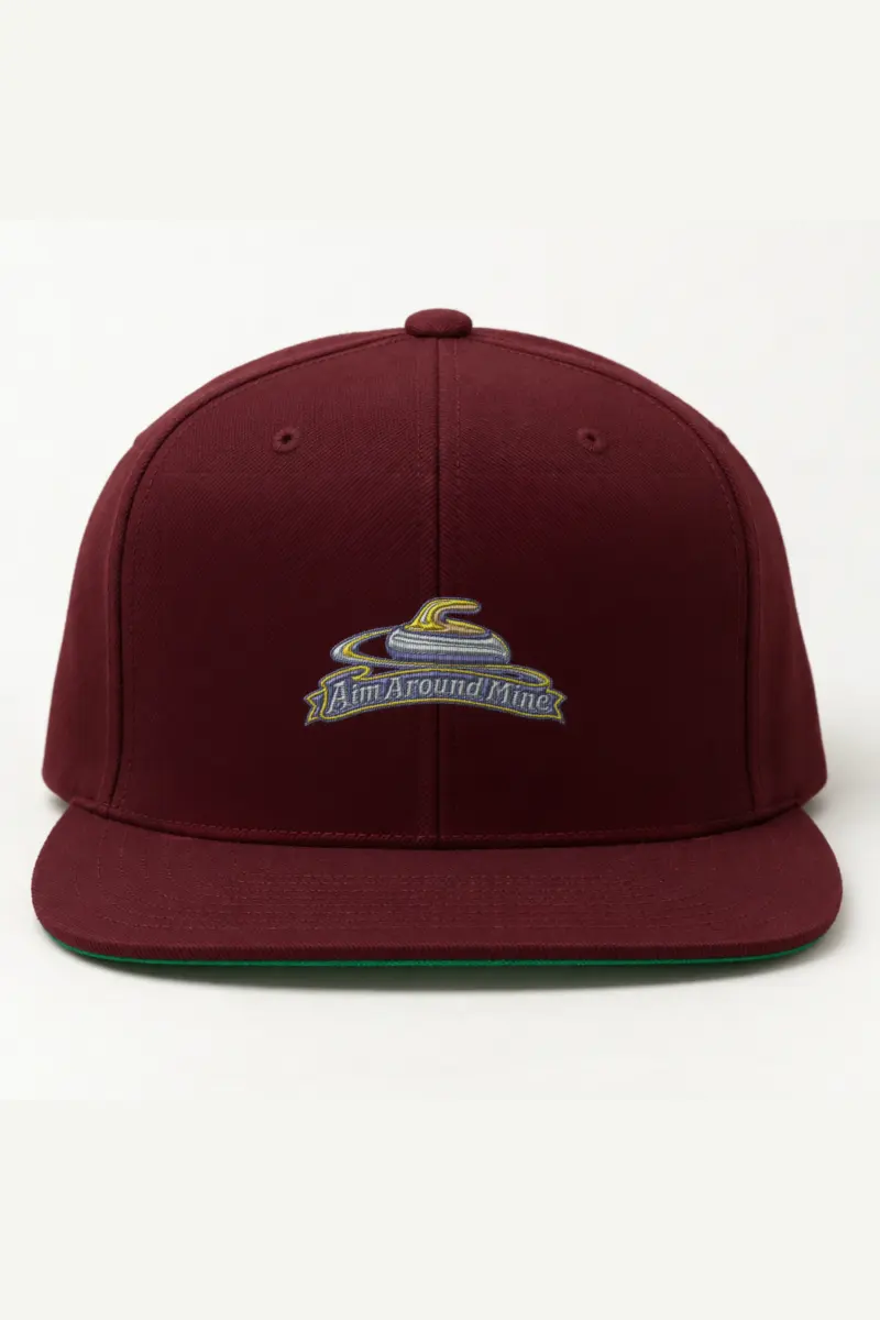 "Aim Around Mine" Classic Snapback · Embroidered