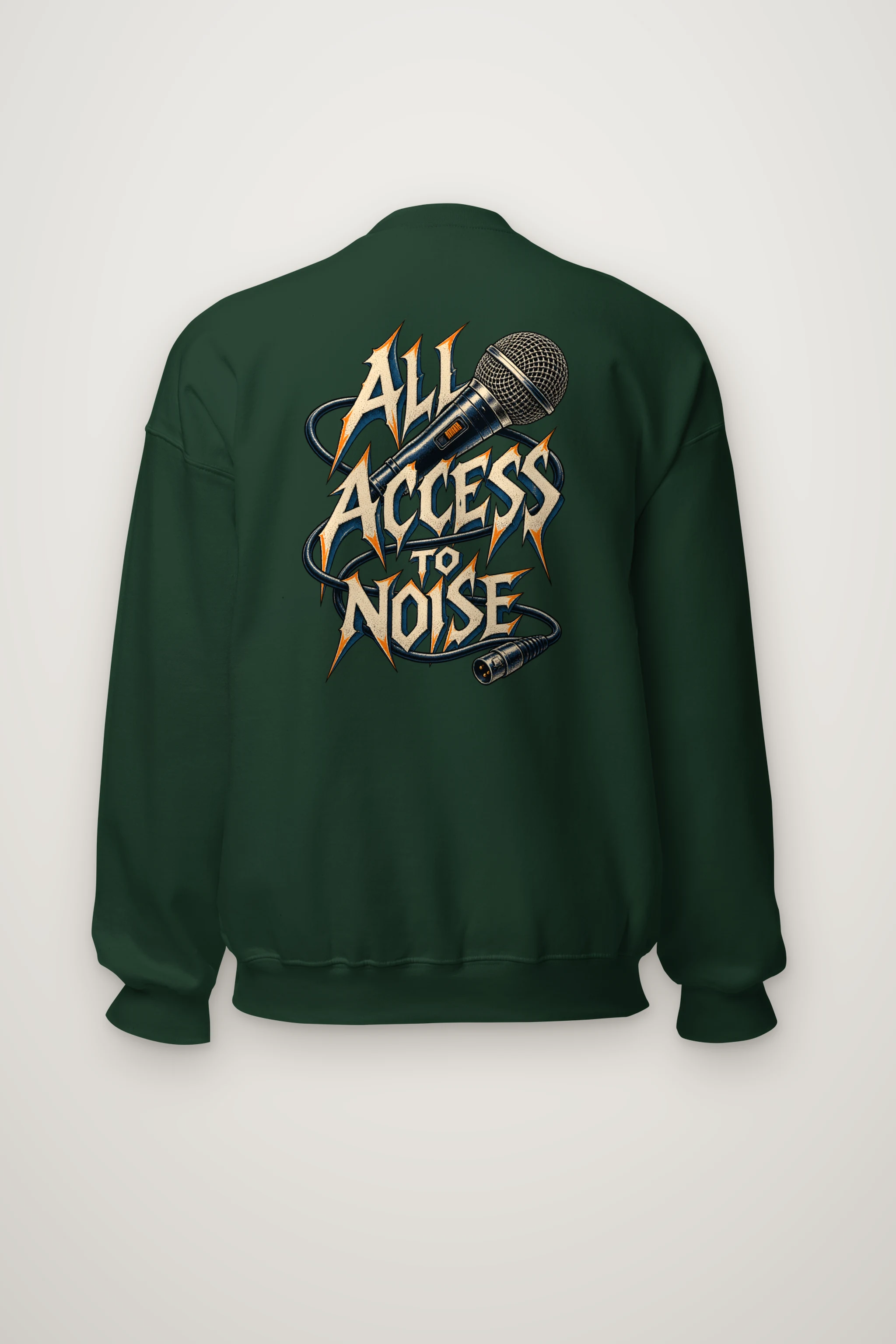 "All Access to Noise" Heavy Blend Unisex Crewneck Sweatshirt
