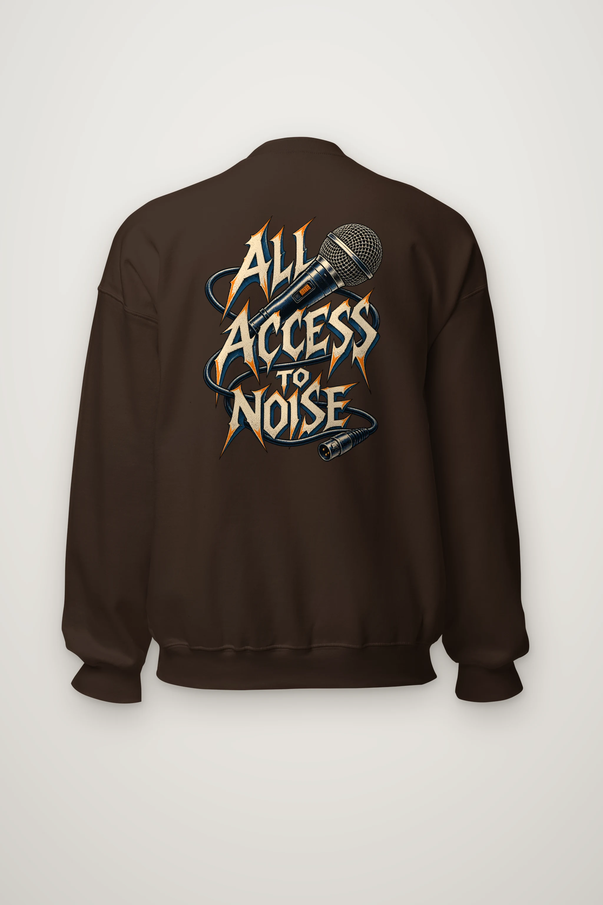 "All Access to Noise" Heavy Blend Unisex Crewneck Sweatshirt