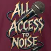 "All Access to Noise" Heavy Blend Unisex Crewneck Sweatshirt