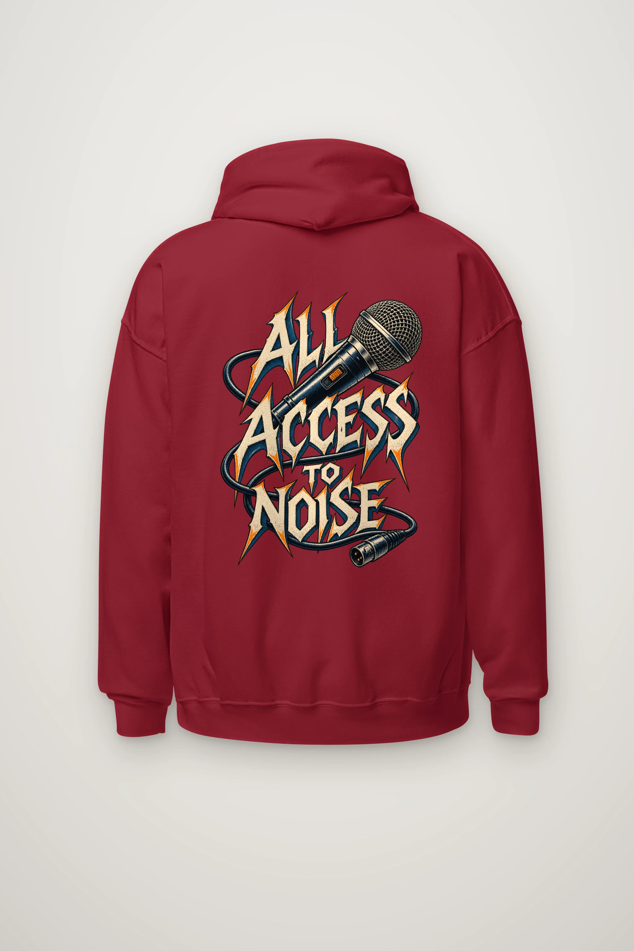 "All Access to Noise" Heavy Blend Unisex Pullover Hoodie