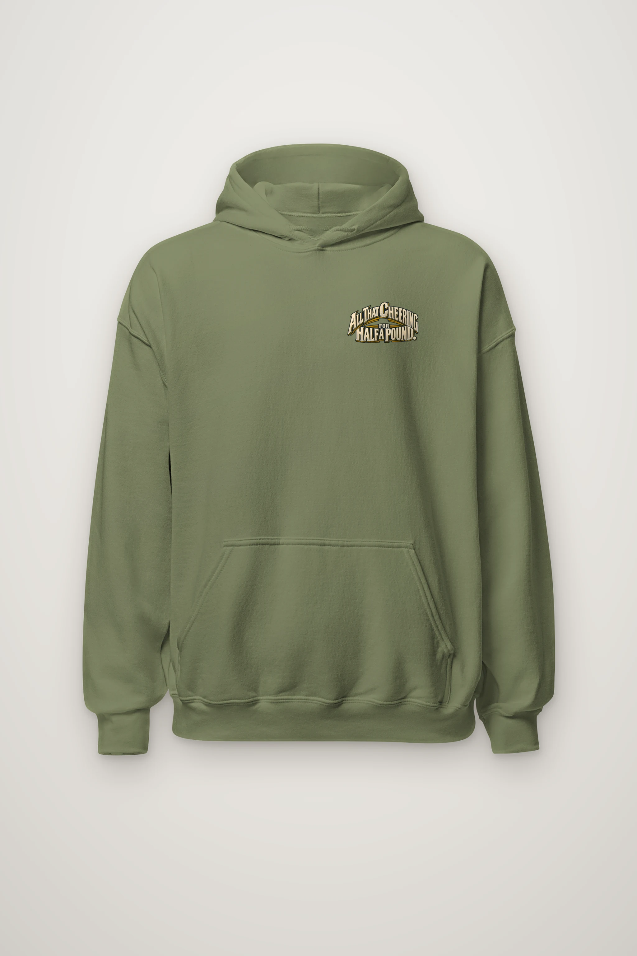 "All That Cheering For Half A Pound" Heavy Blend Unisex Pullover Hoodie