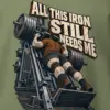 "All This Iron Still Needs Me" Heavy Blend Unisex Crewneck Sweatshirt