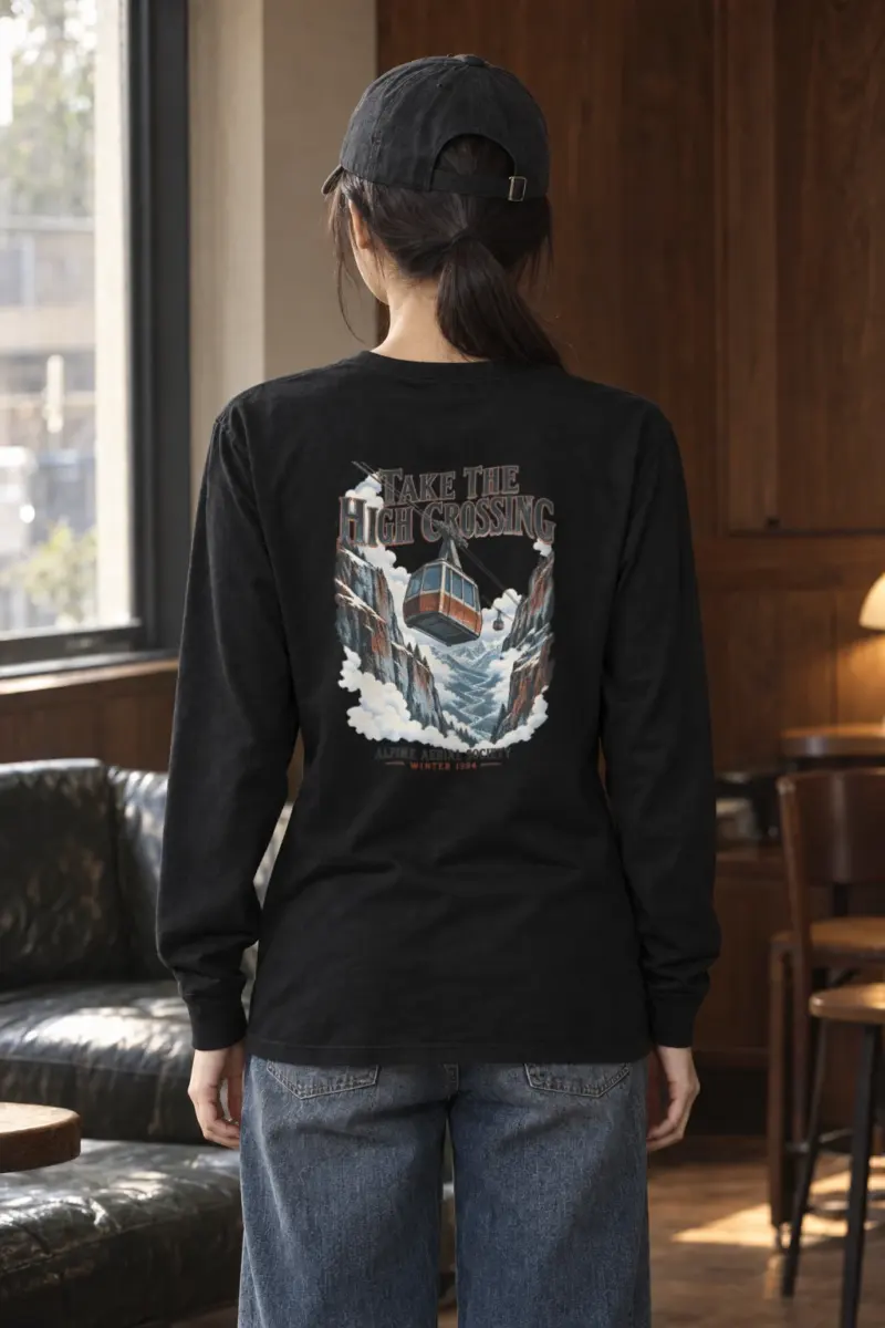 "Alpine Aerial Society" Unisex Longsleeve T-shirt