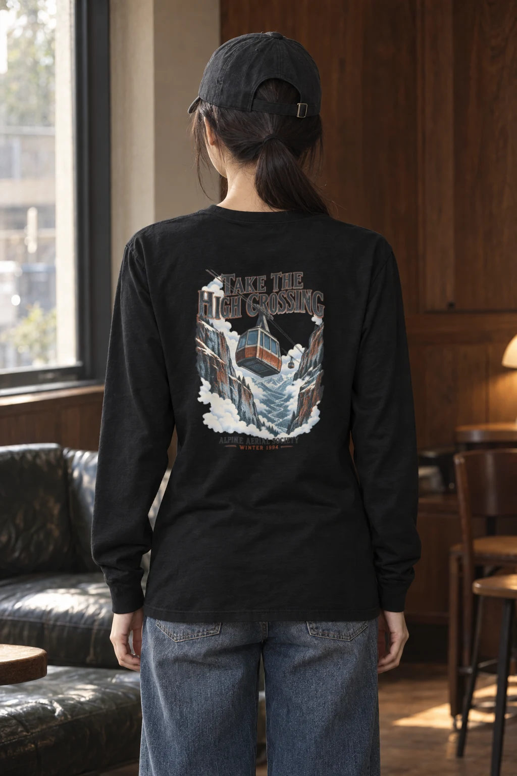 "Alpine Aerial Society" Unisex Longsleeve T-shirt