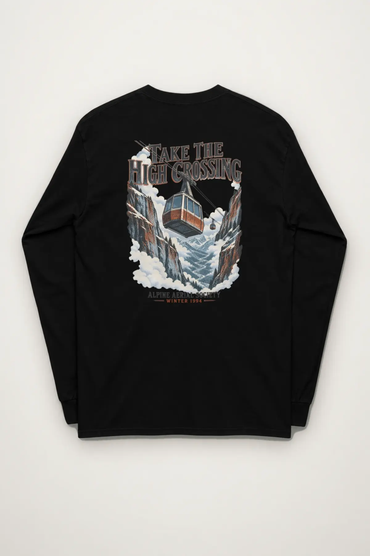 "Alpine Aerial Society" Unisex Longsleeve T-shirt