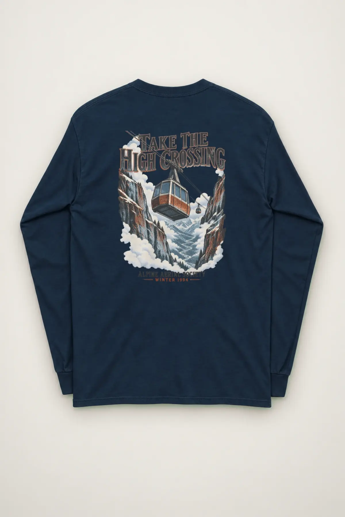 "Alpine Aerial Society" Unisex Longsleeve T-shirt