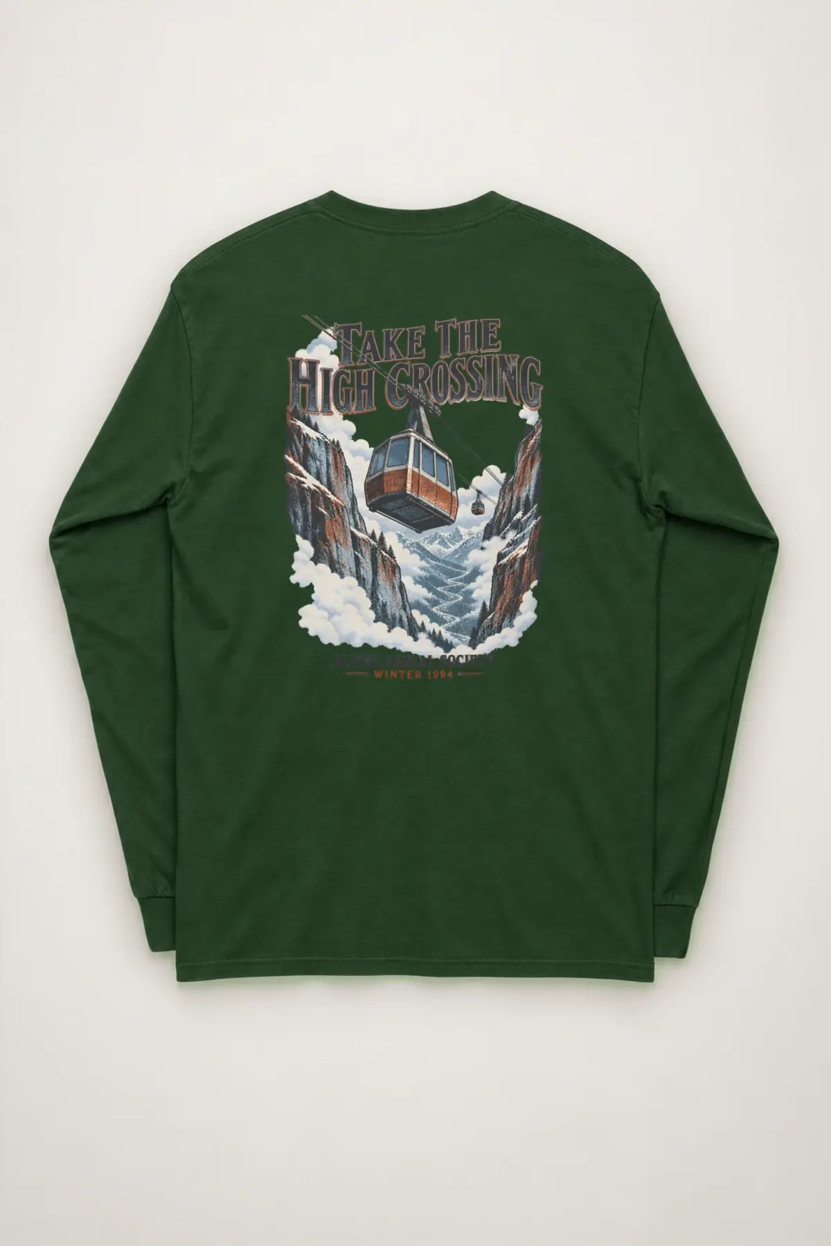 "Alpine Aerial Society" Unisex Longsleeve T-shirt