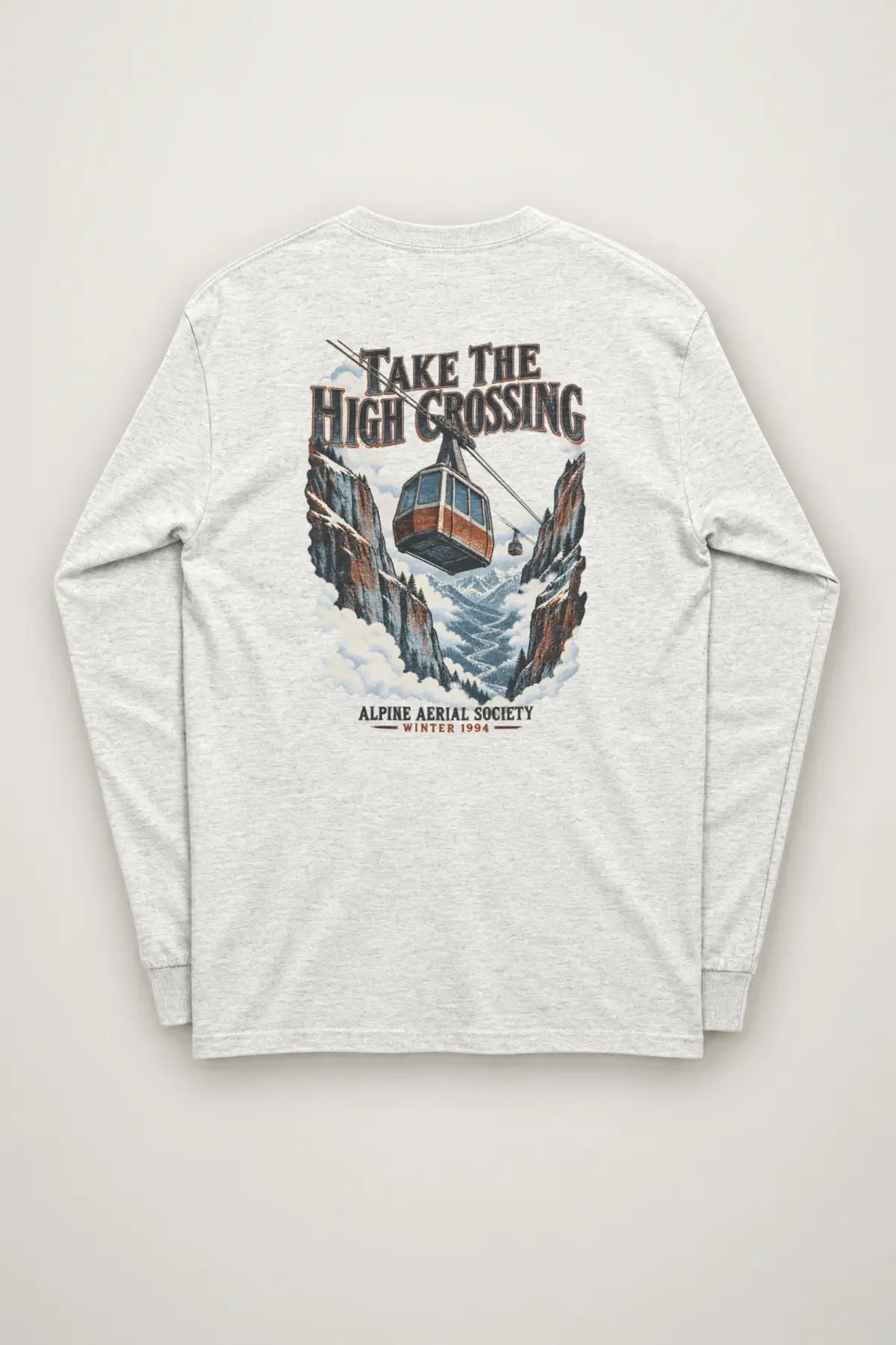 "Alpine Aerial Society" Unisex Longsleeve T-shirt