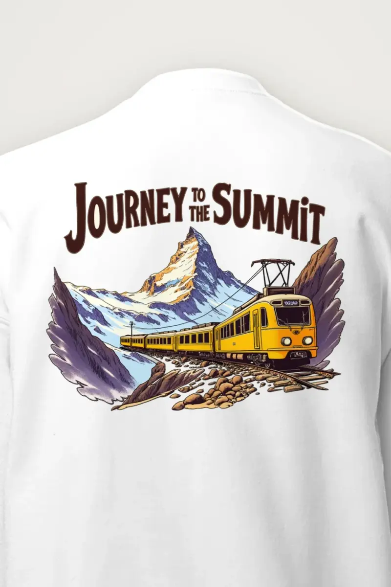 "Alpine Rail Emblem" Heavy Blend Unisex Crewneck Sweatshirt