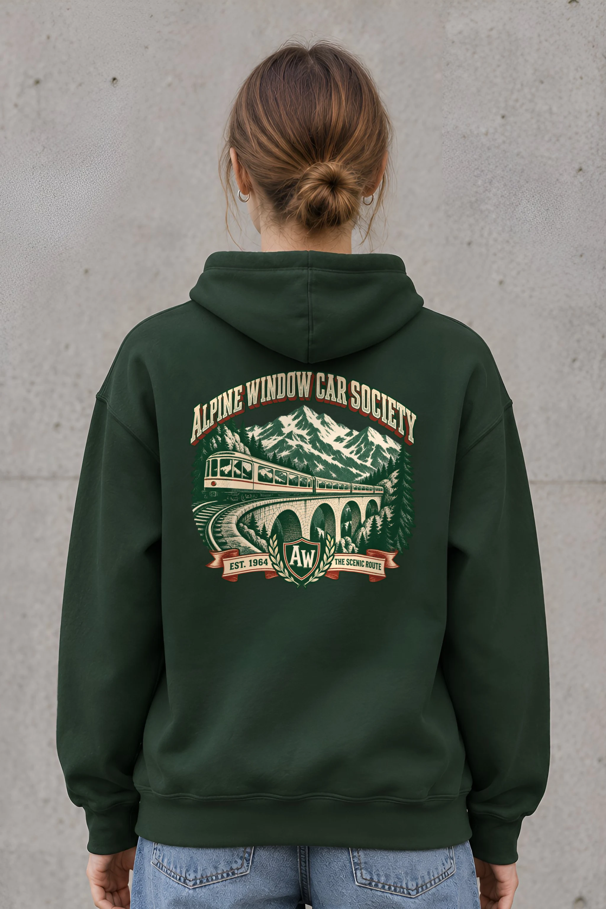 "Alpine Window Car Society" Heavy Blend Unisex Pullover Hoodie