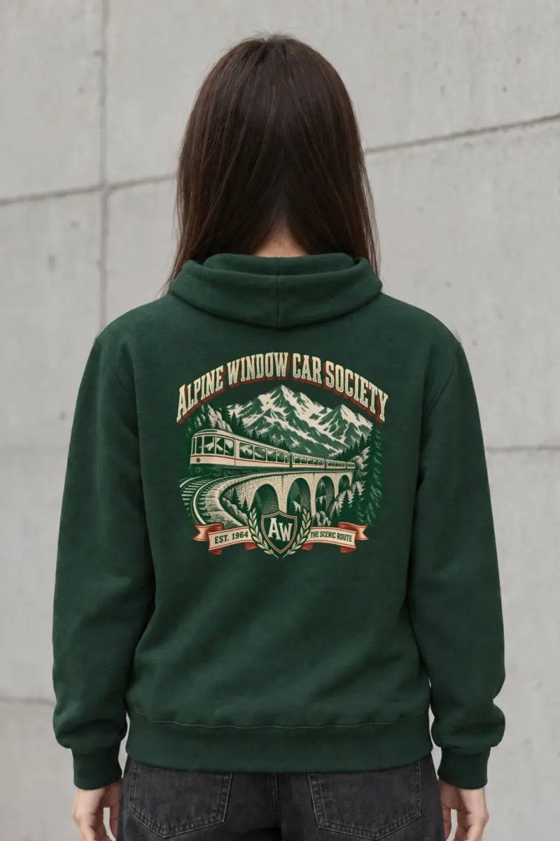 "Alpine Window Car Society" Heavy Blend Unisex Pullover Hoodie