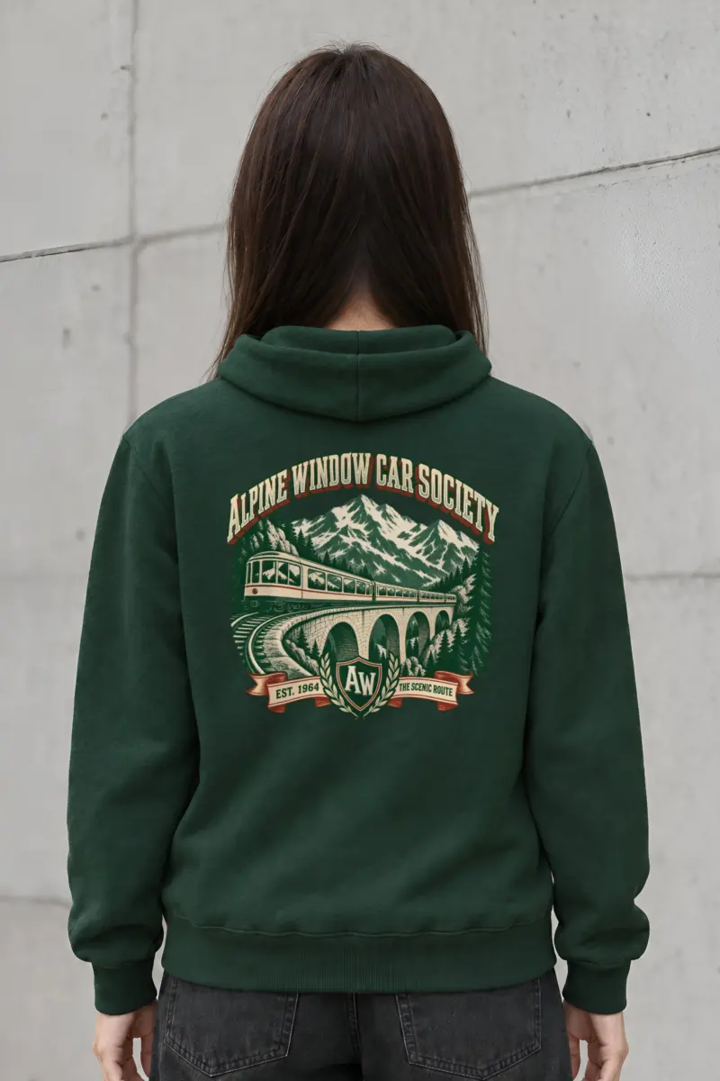 "Alpine Window Car Society" Heavy Blend Unisex Pullover Hoodie