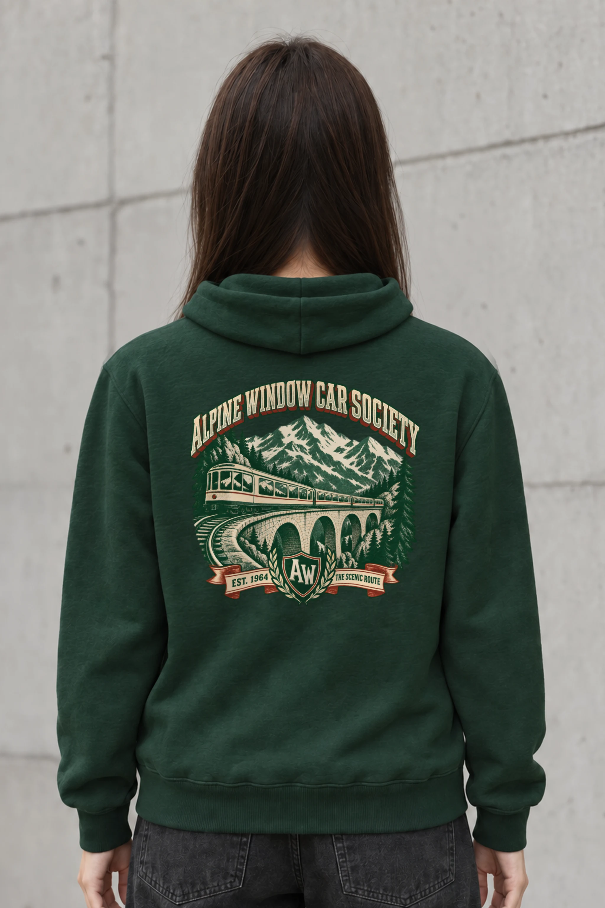 "Alpine Window Car Society" Heavy Blend Unisex Pullover Hoodie