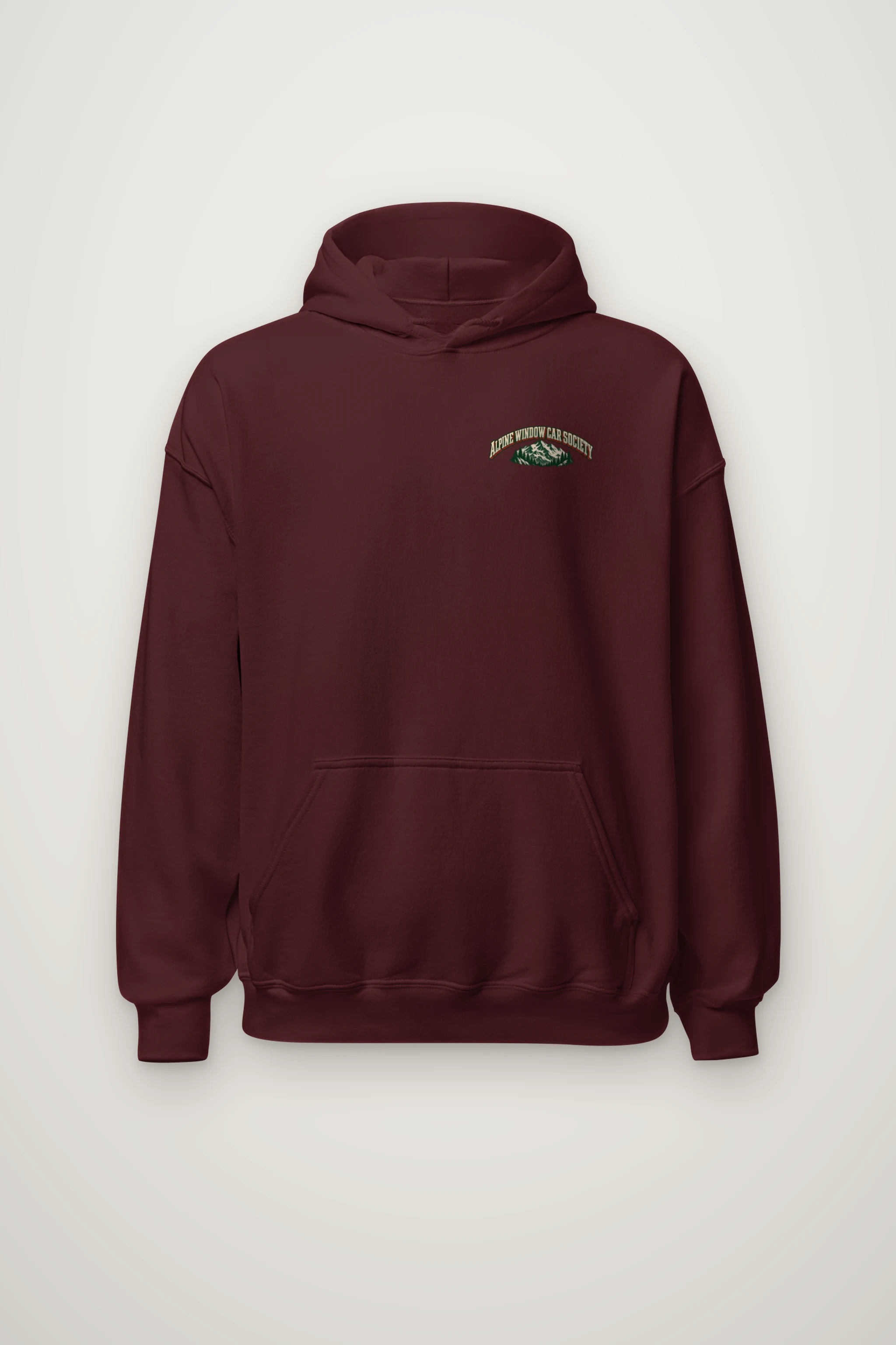 "Alpine Window Car Society" Heavy Blend Unisex Pullover Hoodie