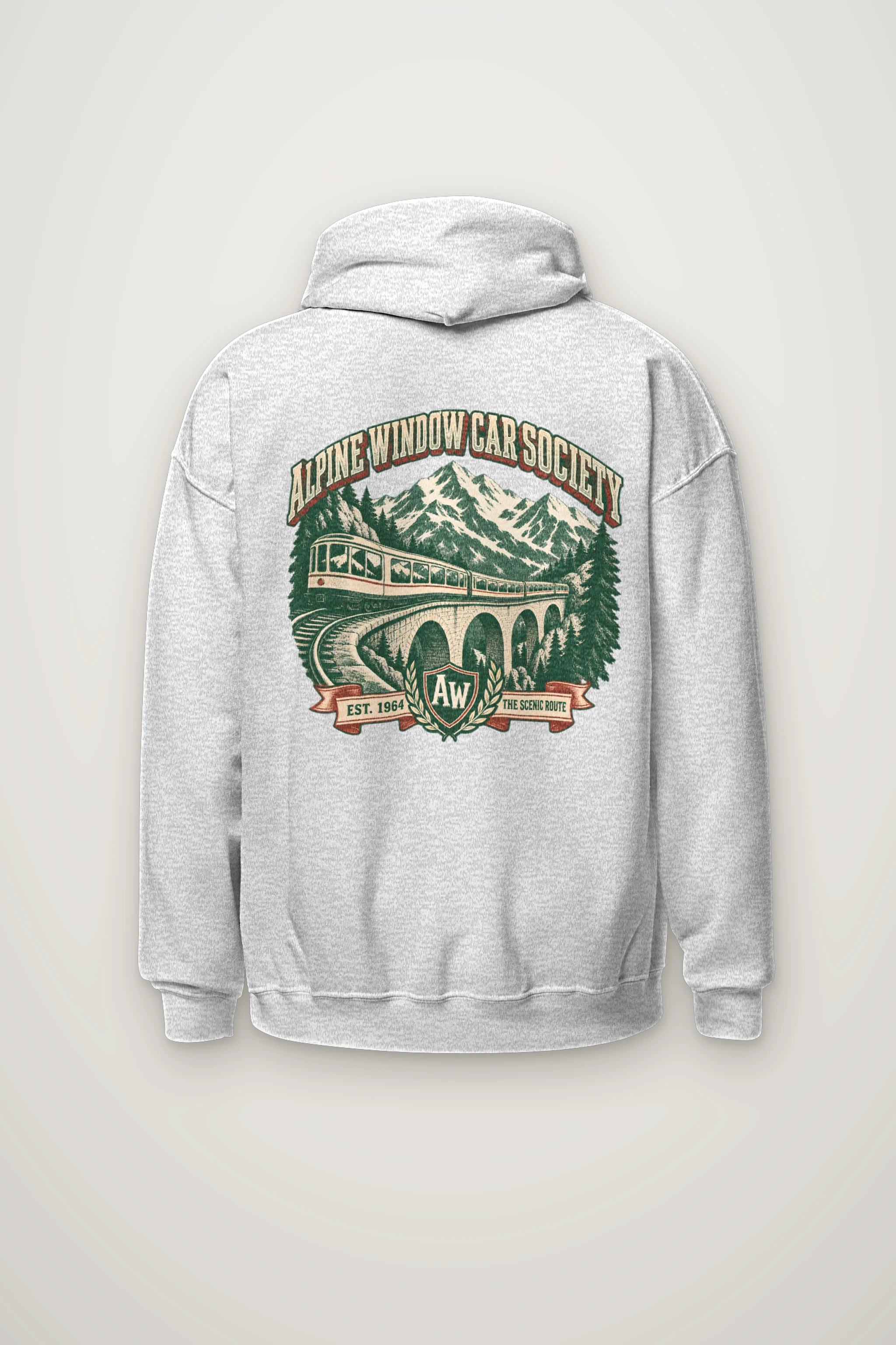 "Alpine Window Car Society" Heavy Blend Unisex Pullover Hoodie