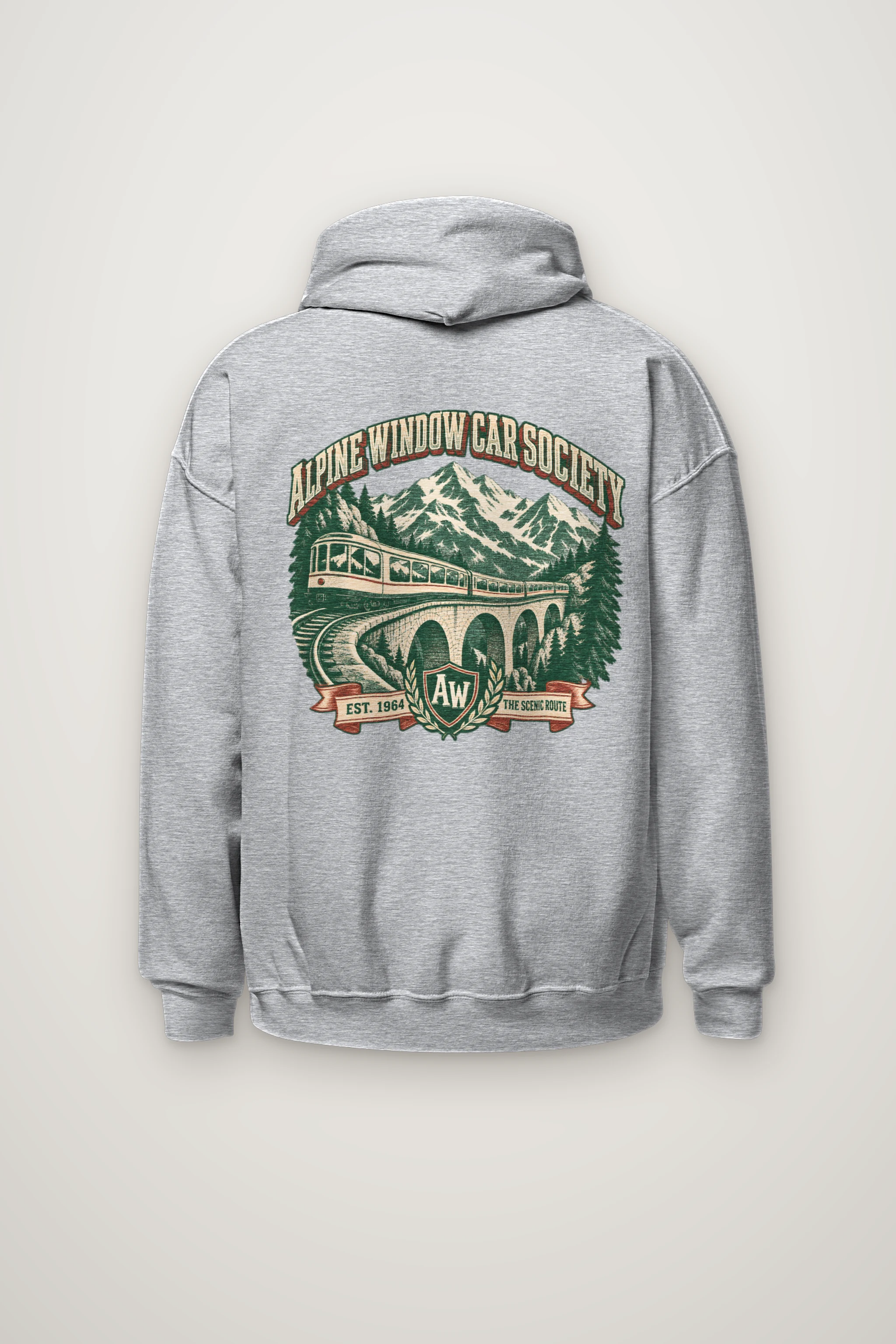 "Alpine Window Car Society" Heavy Blend Unisex Pullover Hoodie