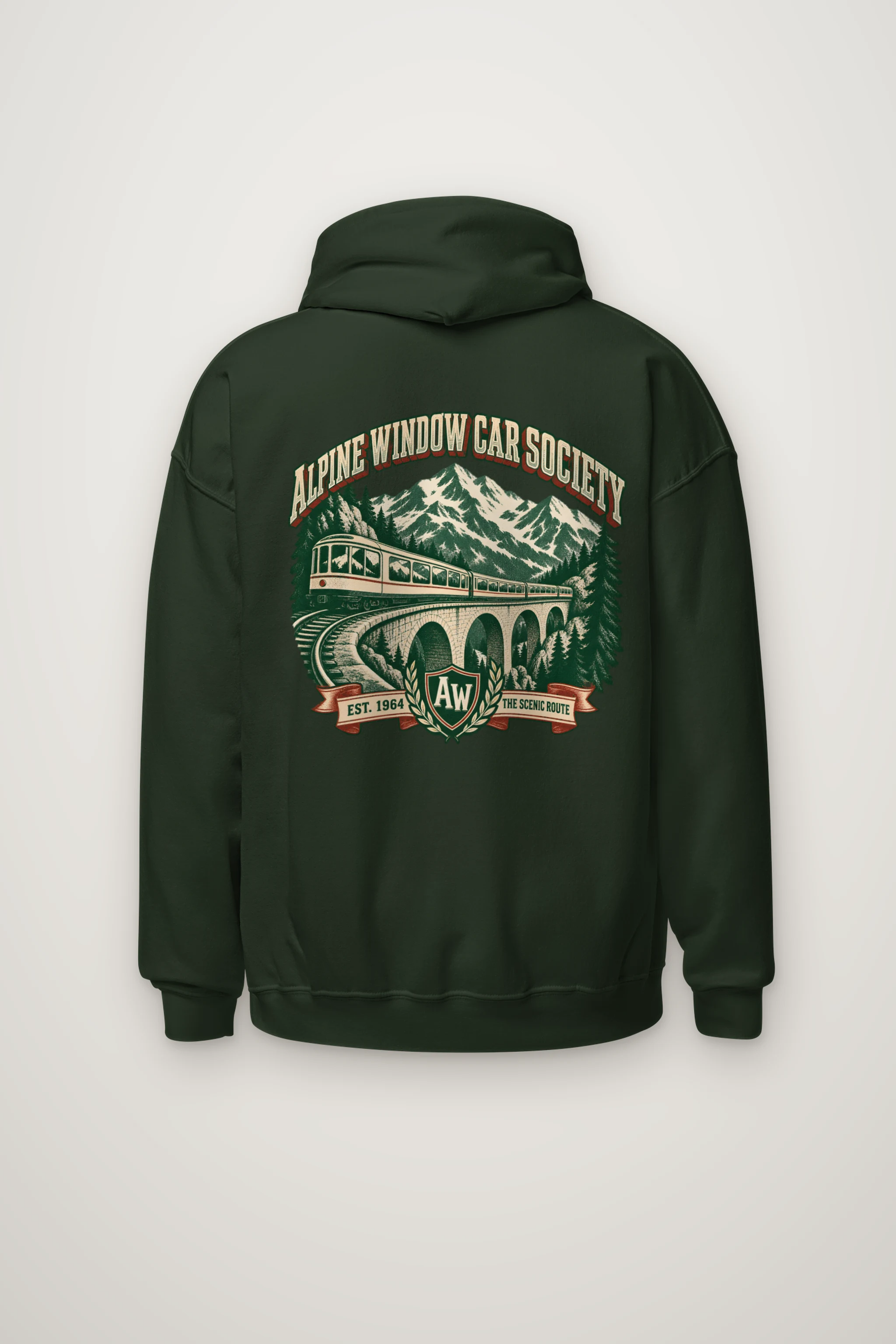"Alpine Window Car Society" Heavy Blend Unisex Pullover Hoodie