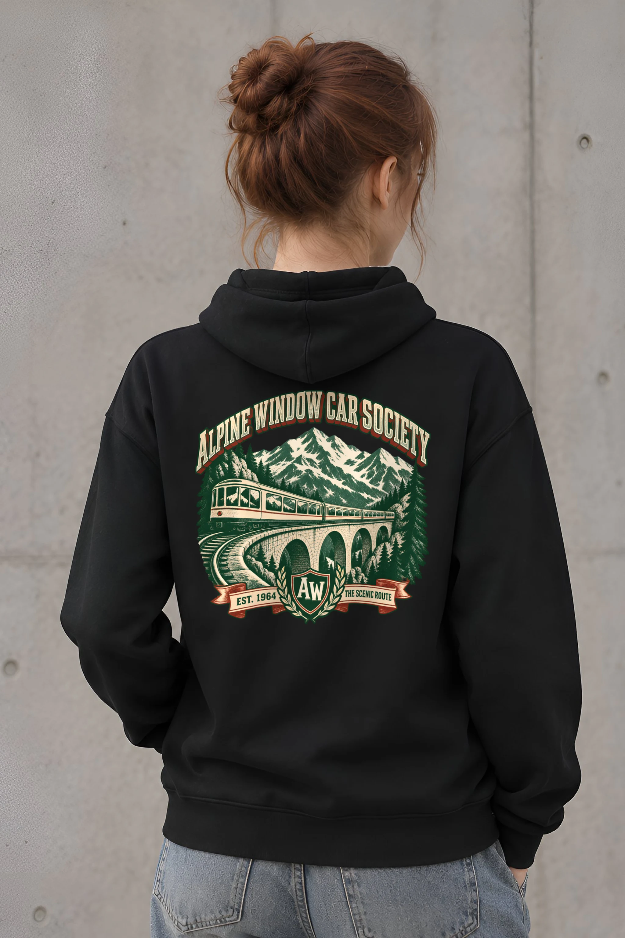 "Alpine Window Car Society" Heavy Blend Unisex Pullover Hoodie