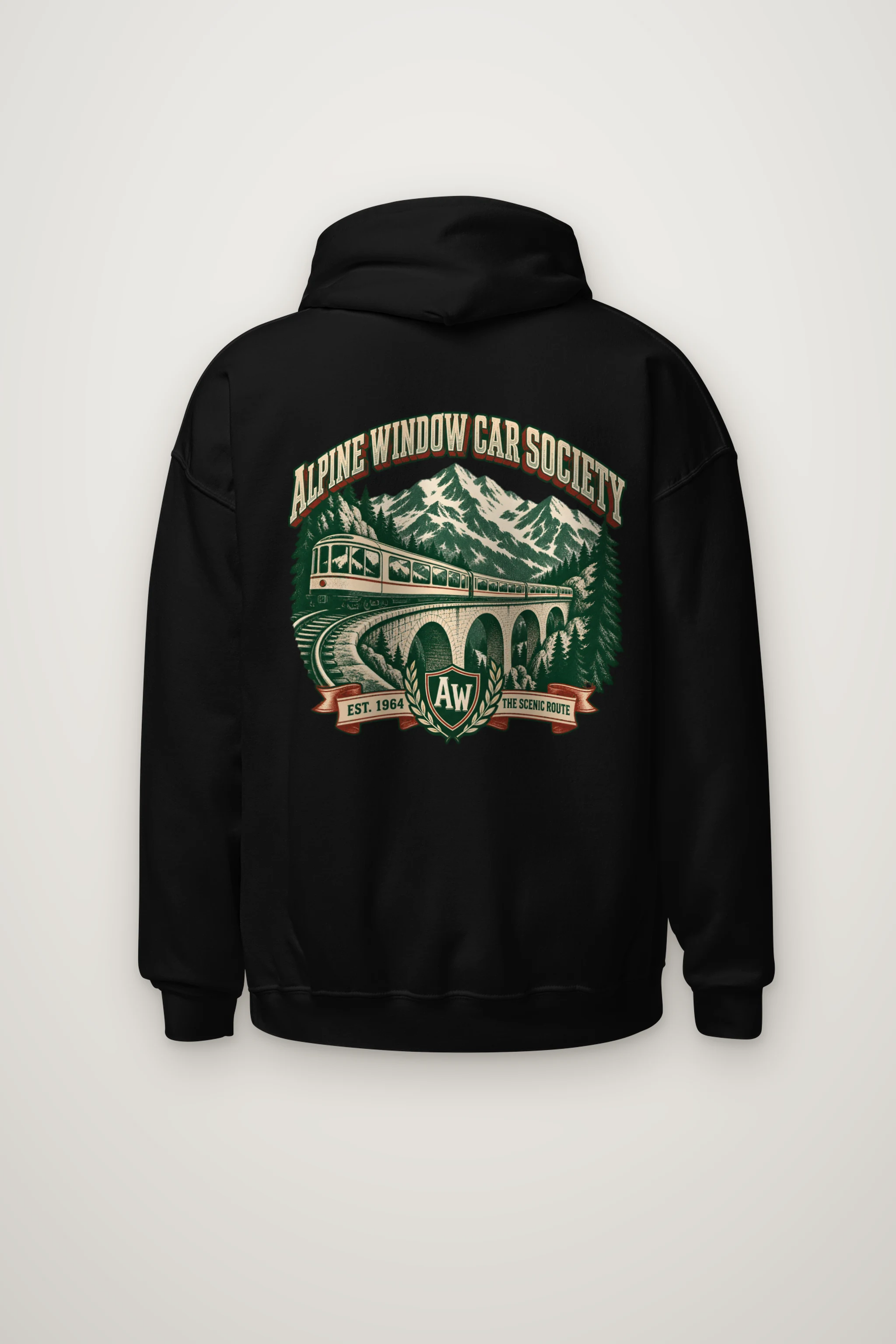 "Alpine Window Car Society" Heavy Blend Unisex Pullover Hoodie