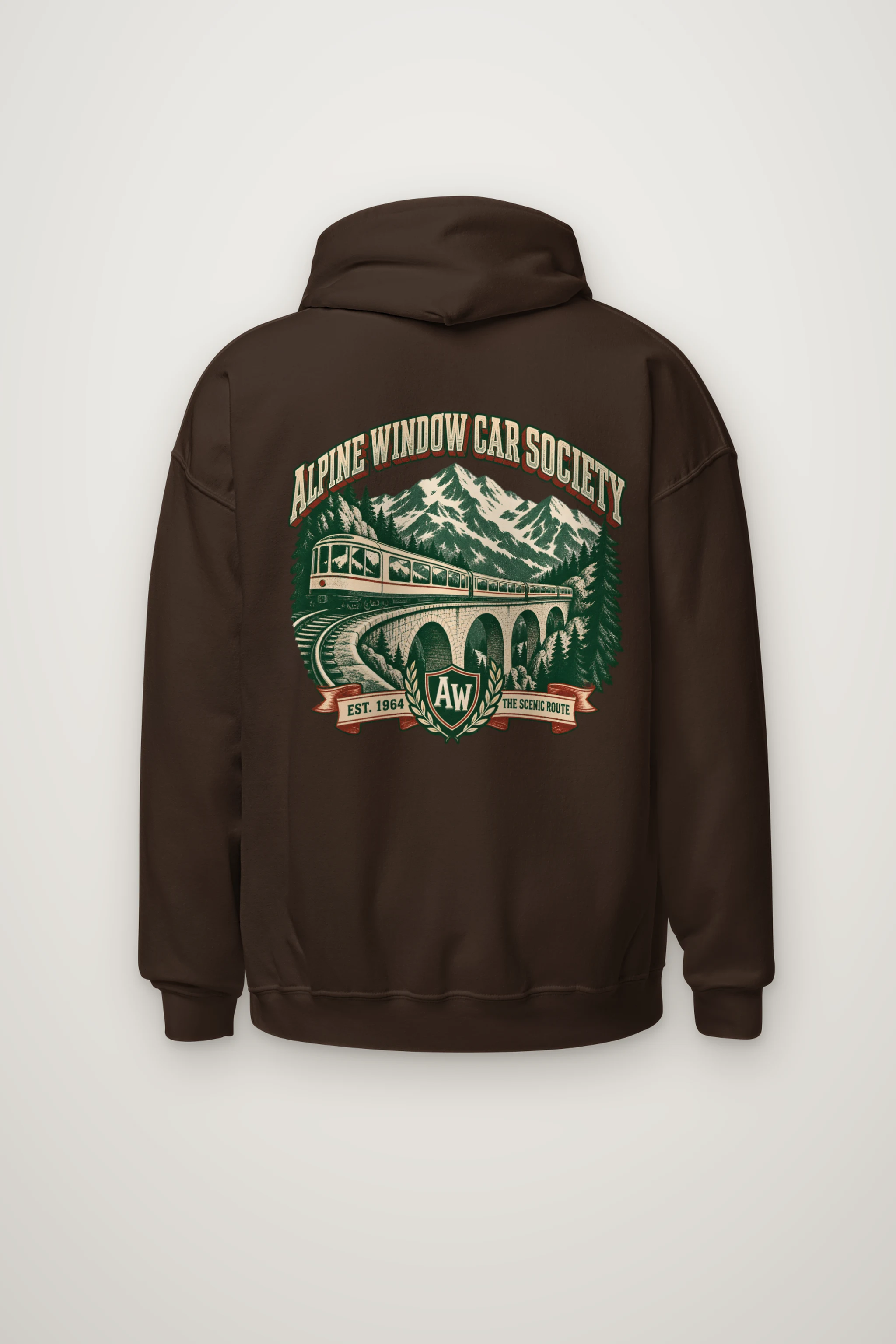"Alpine Window Car Society" Heavy Blend Unisex Pullover Hoodie