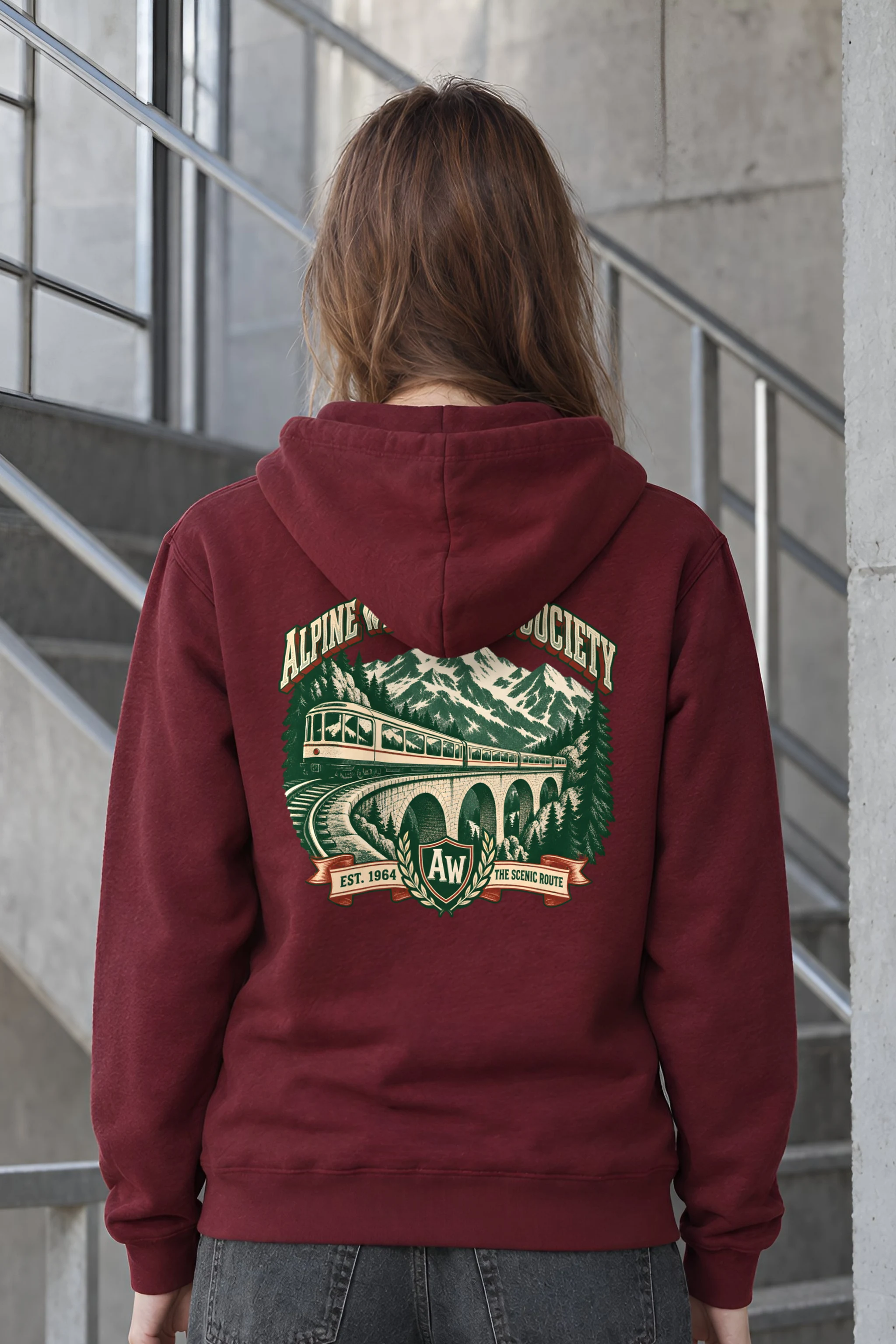 "Alpine Window Car Society" Heavy Blend Unisex Pullover Hoodie