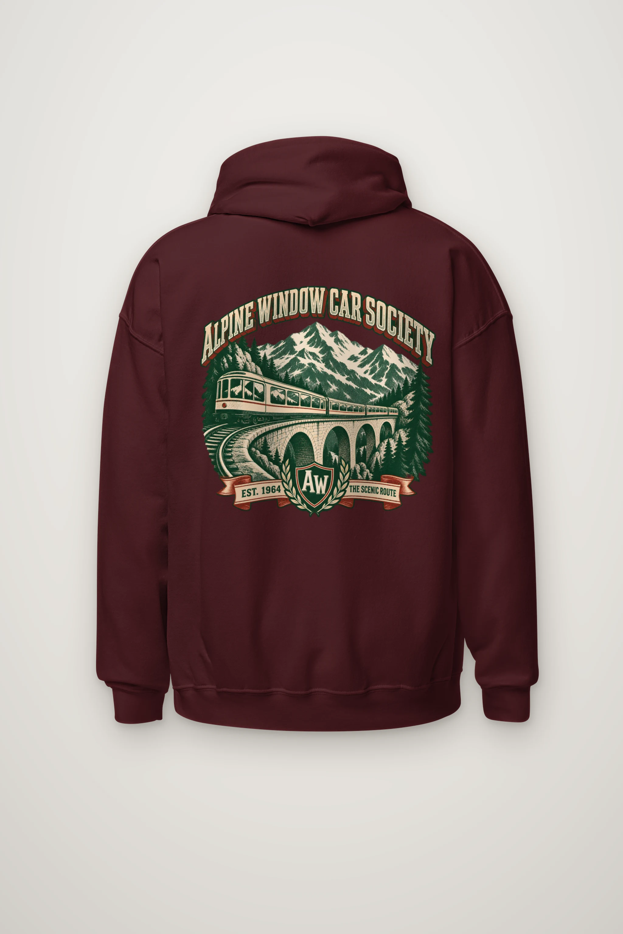 "Alpine Window Car Society" Heavy Blend Unisex Pullover Hoodie