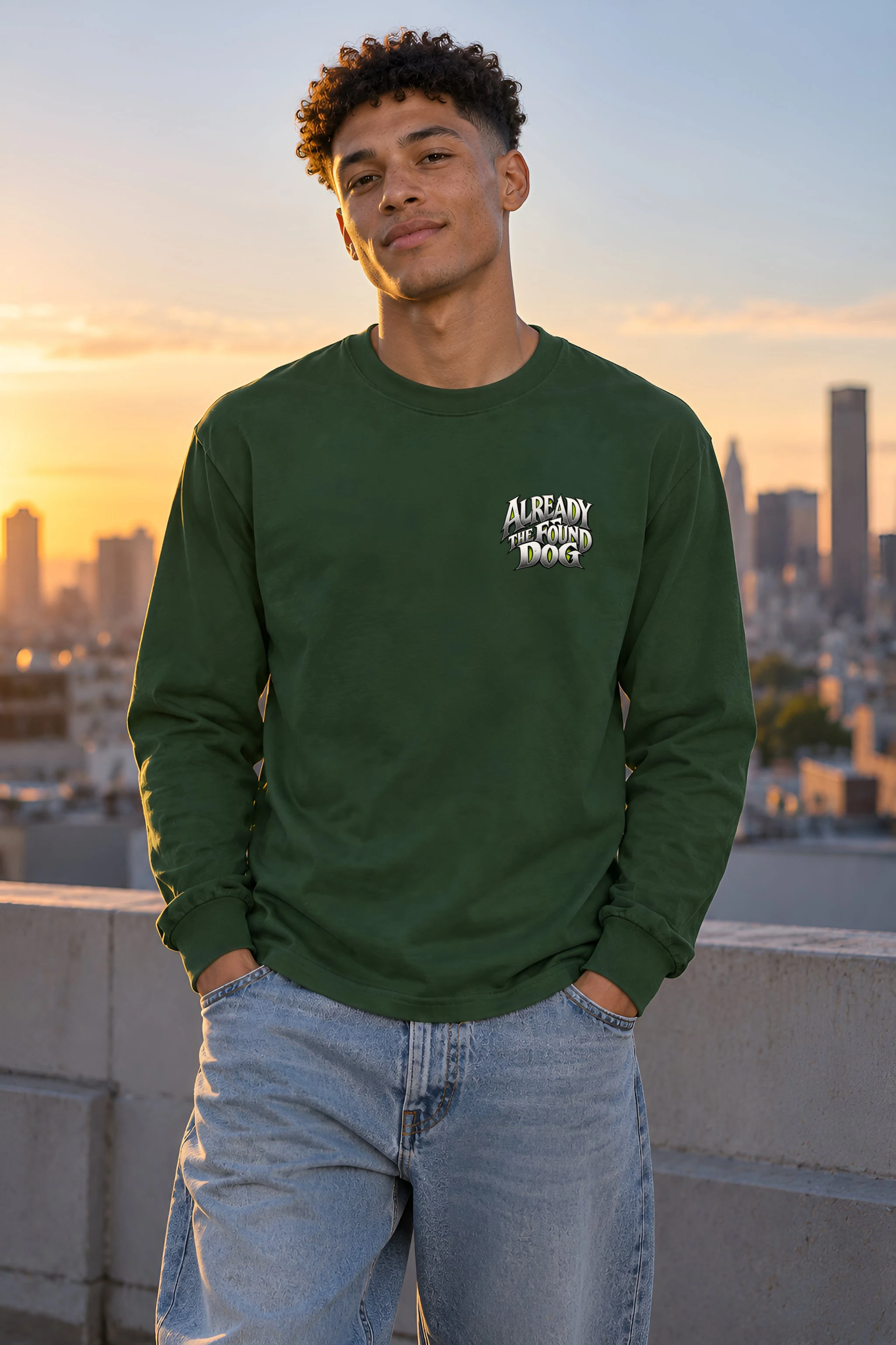 "Already Found the Dog" Unisex Longsleeve T-shirt