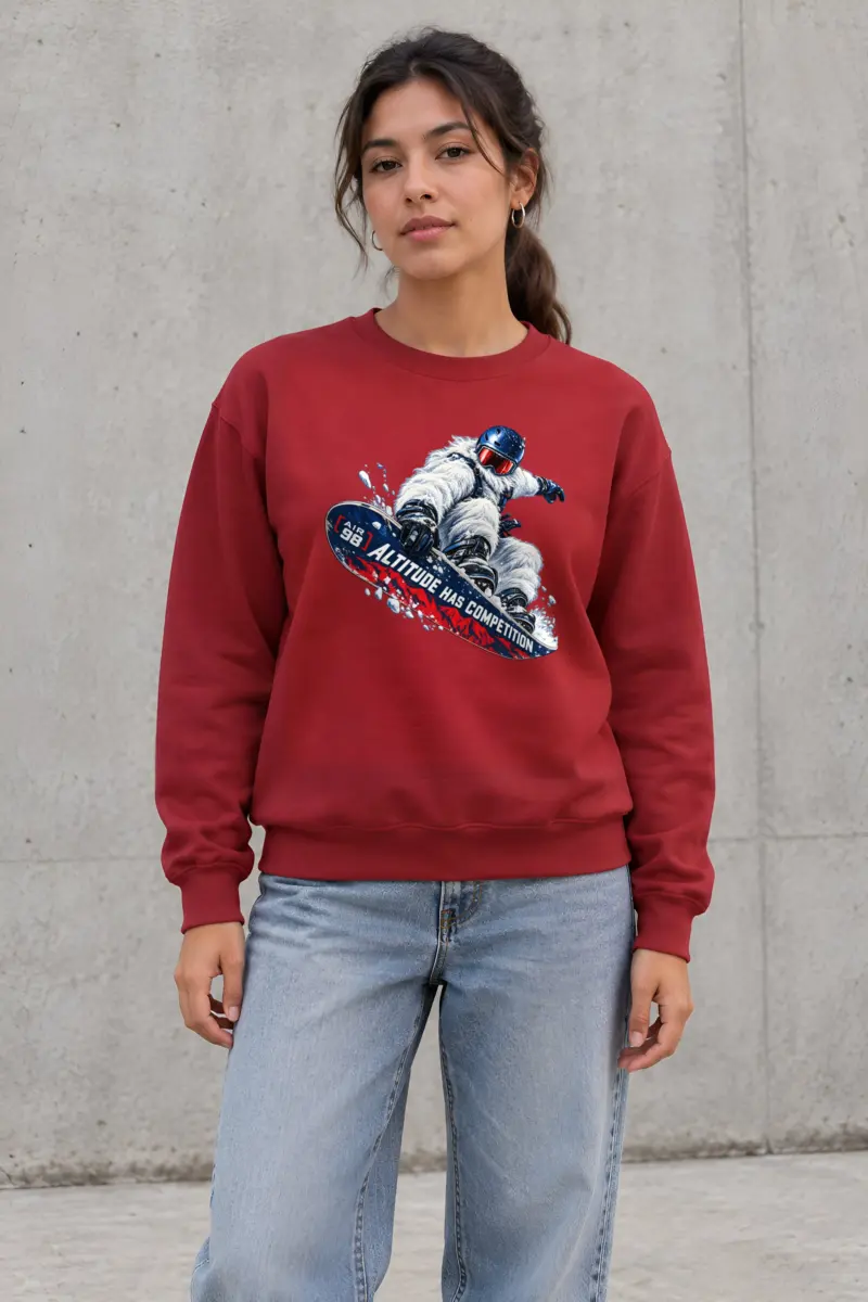 "Altitude Has Competition" Heavy Blend Unisex Crewneck Sweatshirt