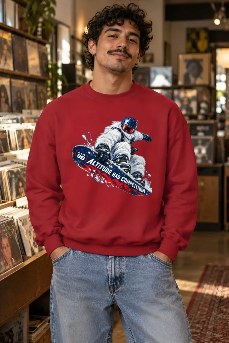 "Altitude Has Competition" Heavy Blend Unisex Crewneck Sweatshirt
