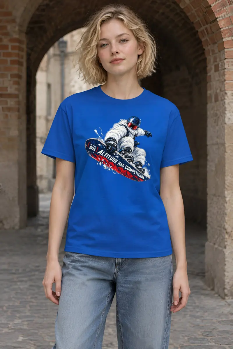 “Altitude Has Competition” Heavyweight Unisex Crewneck T-shirt