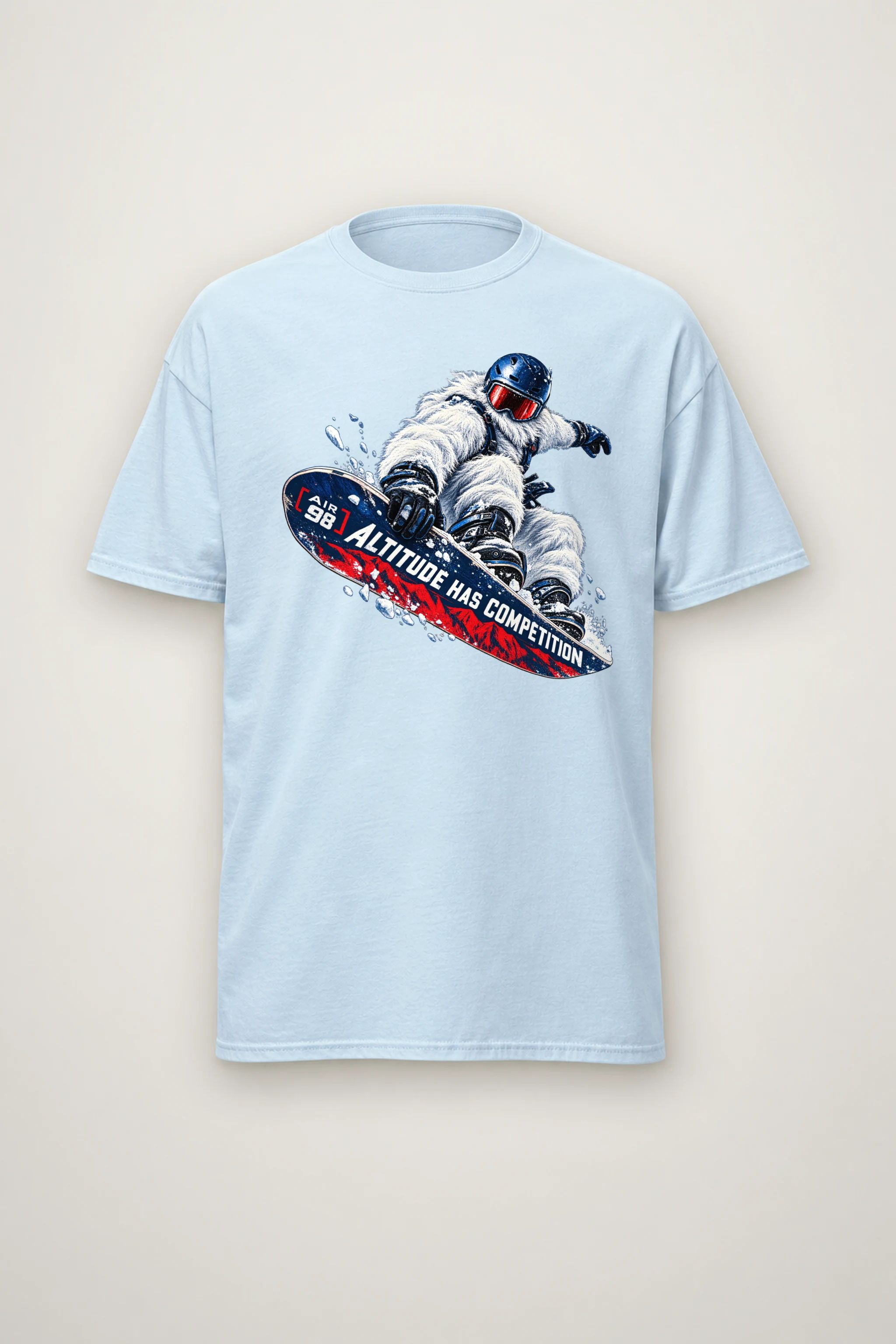 "Altitude Has Competition" Heavyweight Unisex Crewneck T-shirt