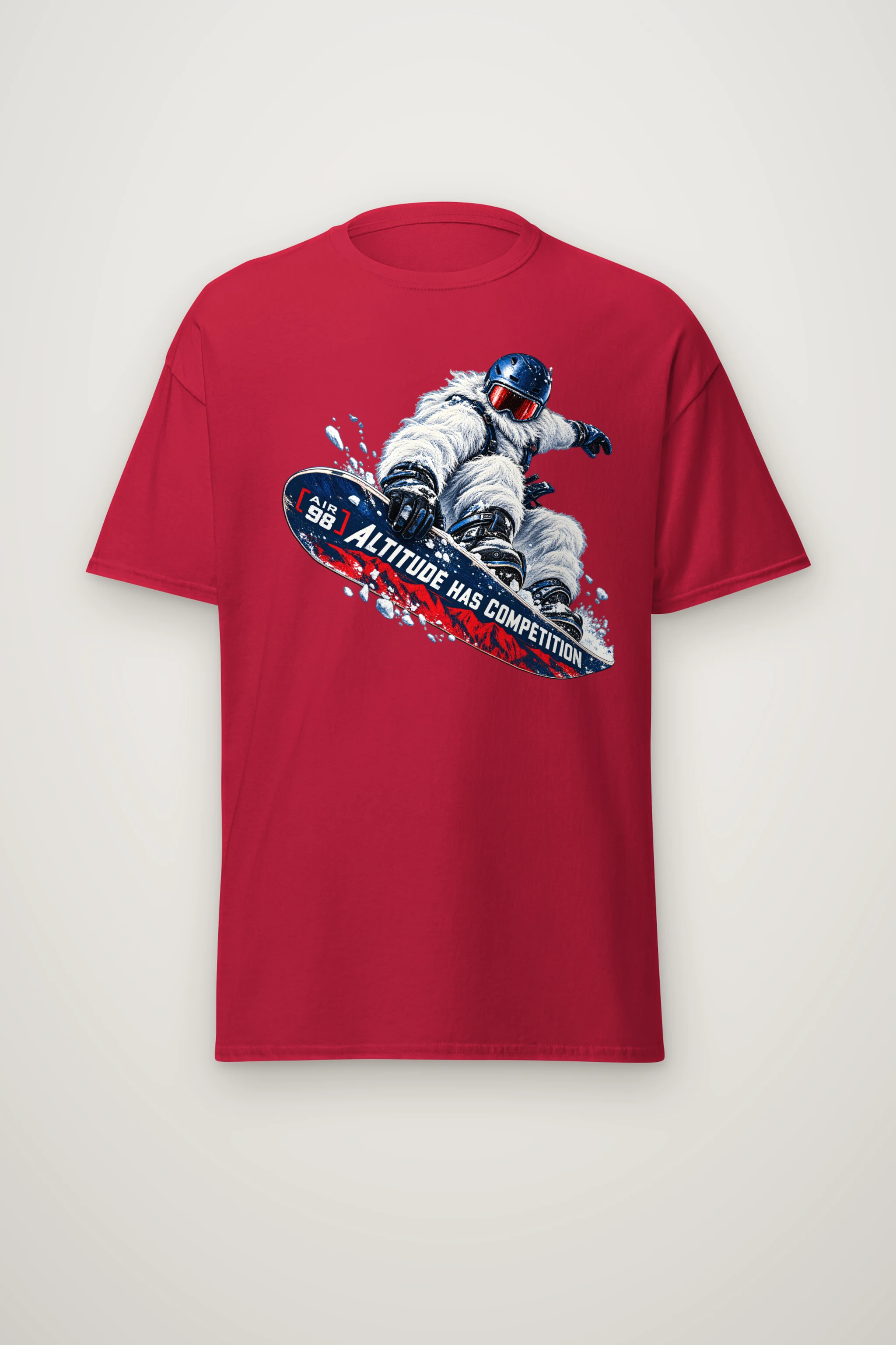 "Altitude Has Competition" Heavyweight Unisex Crewneck T-shirt