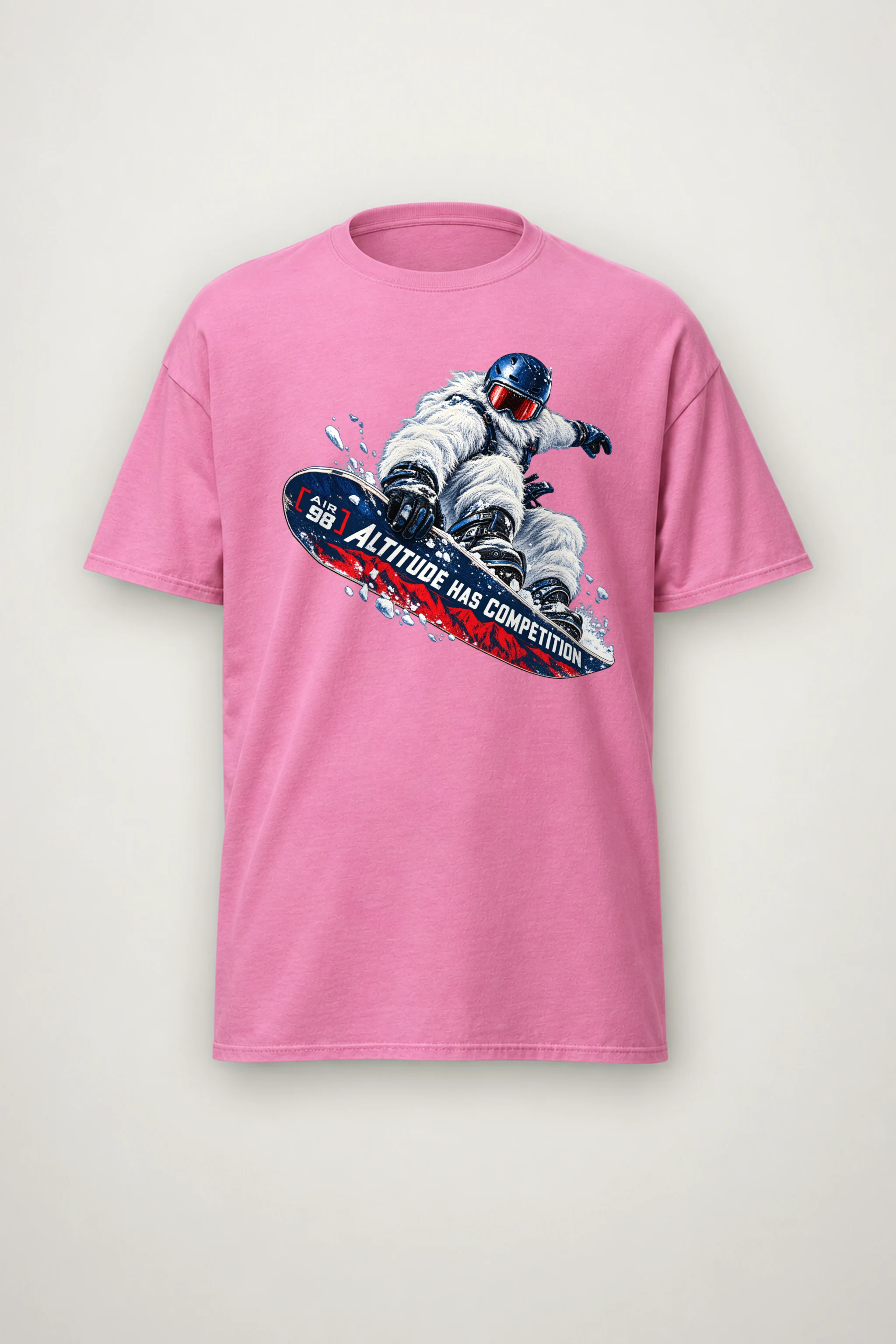 "Altitude Has Competition" Heavyweight Unisex Crewneck T-shirt