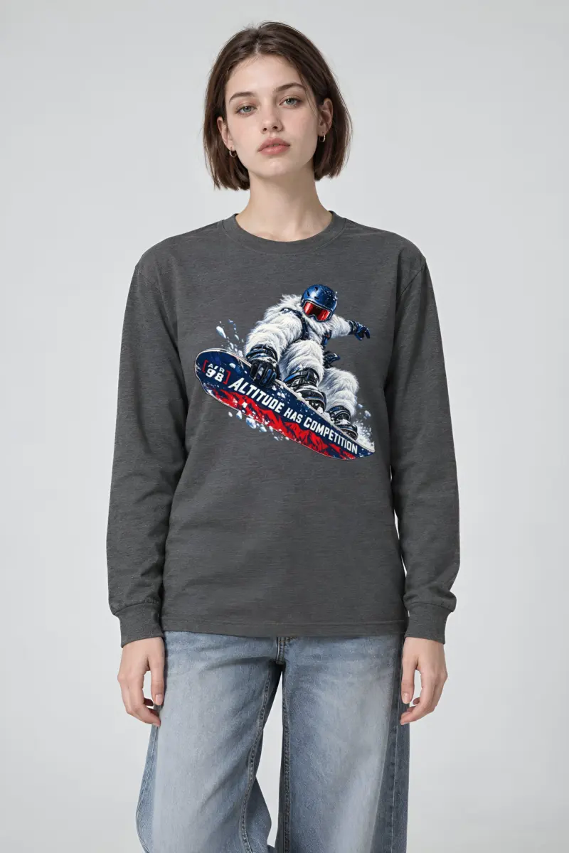 “Altitude Has Competition” Unisex Longsleeve T-shirt