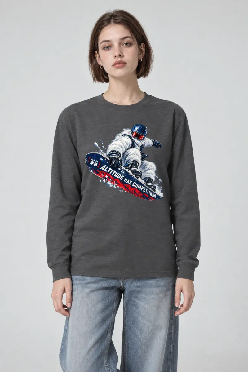 "Altitude Has Competition" Unisex Longsleeve T-shirt