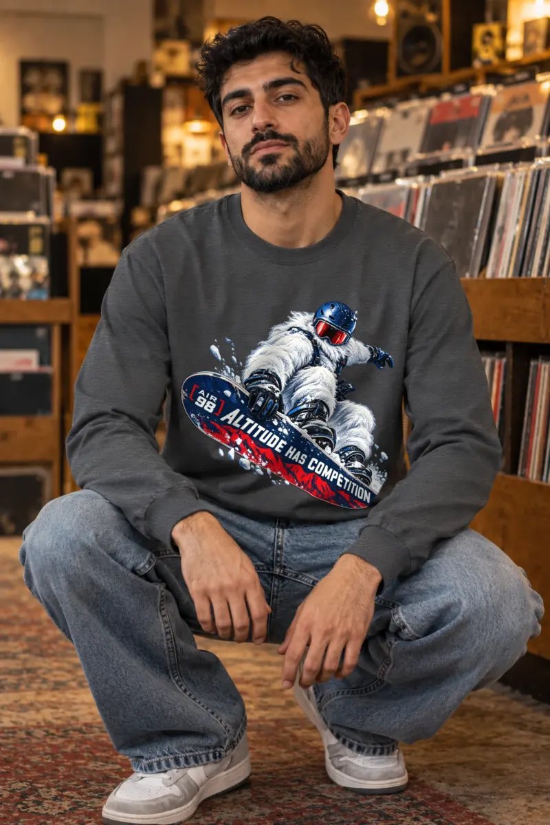 "Altitude Has Competition" Unisex Longsleeve T-shirt