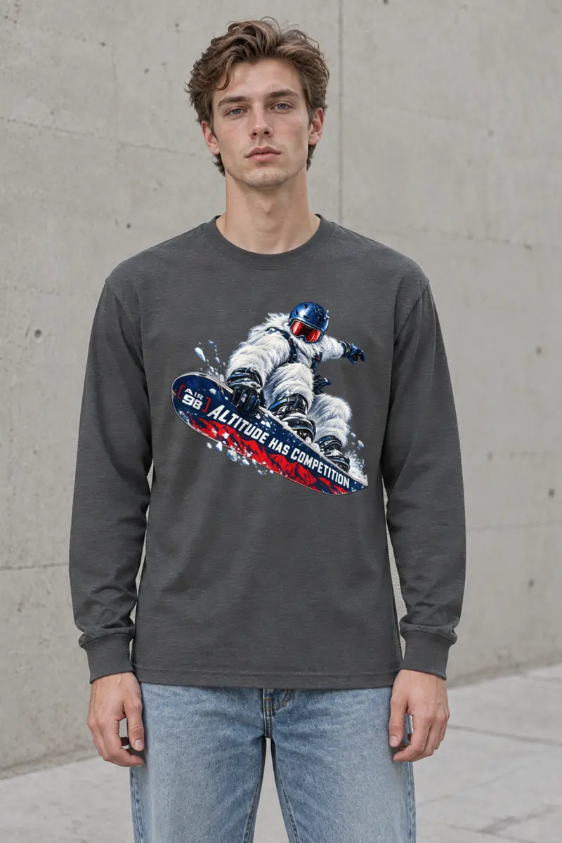 "Altitude Has Competition" Unisex Longsleeve T-shirt